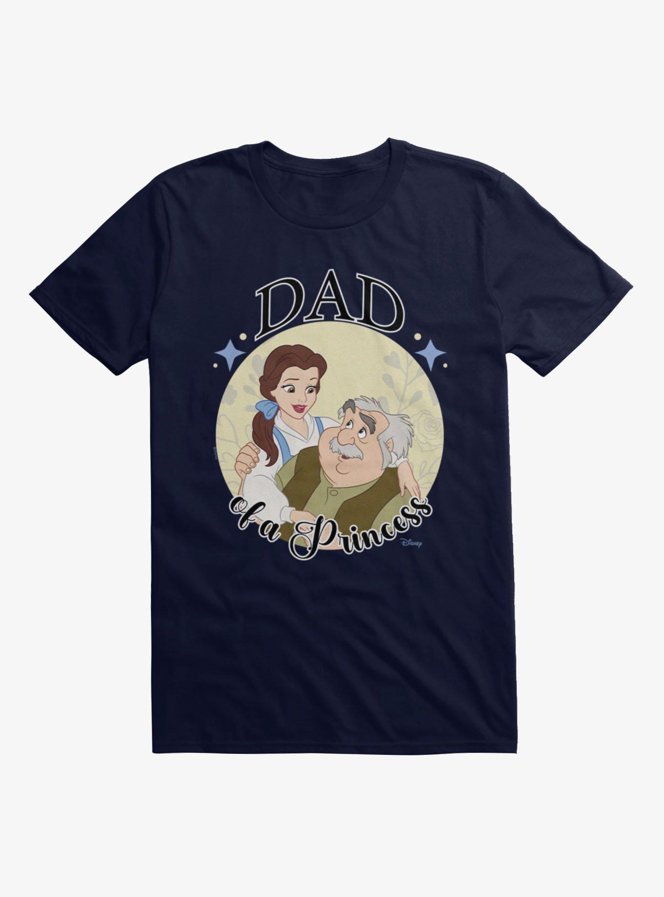 Disney Beauty And The Beast Dad Of A Princess T-Shirt, , hi-res