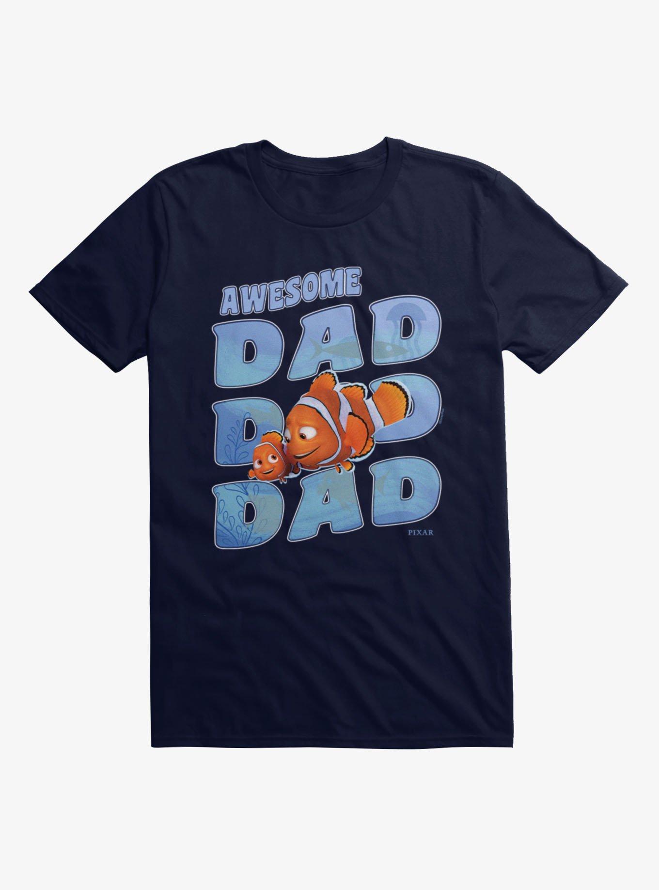 Disney Pixar Finding Nemo Awesome Dad T-Shirt, , hi-res