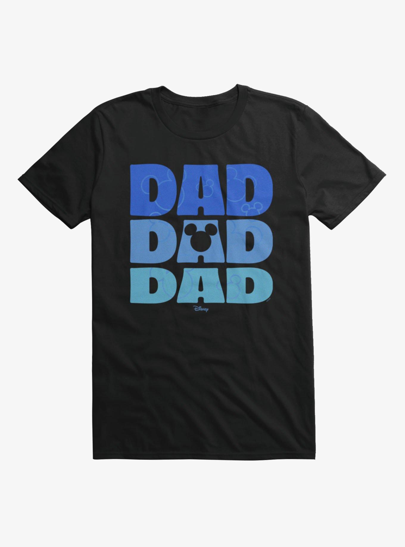 Disney Mickey Mouse Dad Stack Icons T-Shirt, , hi-res