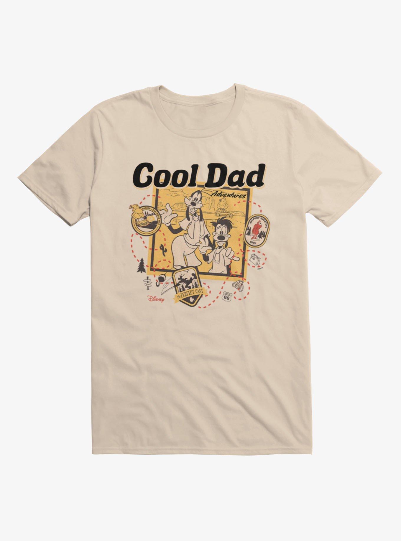 Disney A Goofy Movie Cool Dad Map T-Shirt, , hi-res