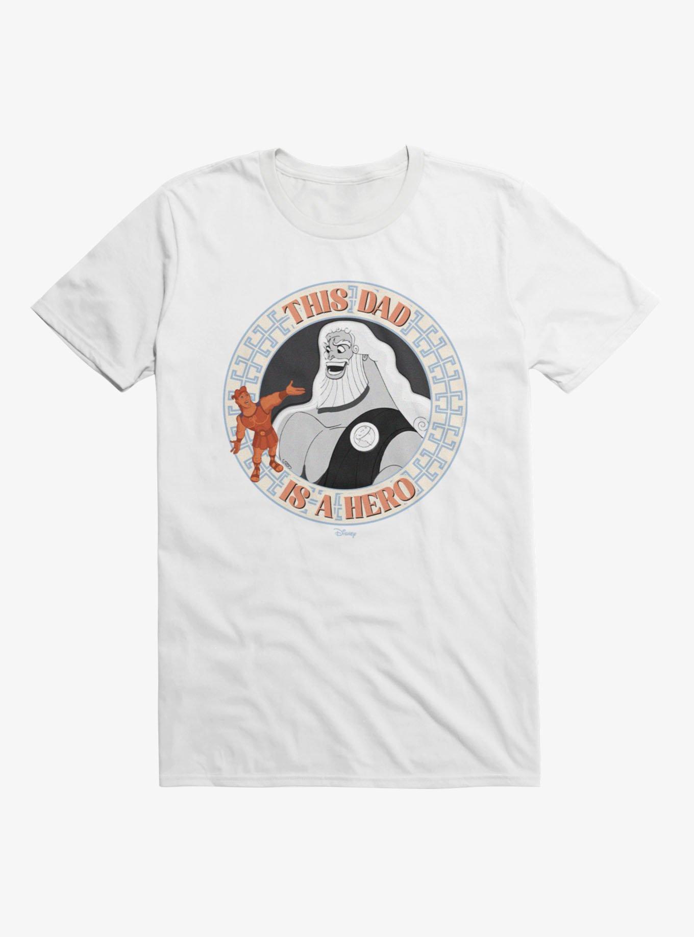 Disney Hercules This Dad Is A Hero T-Shirt, , hi-res