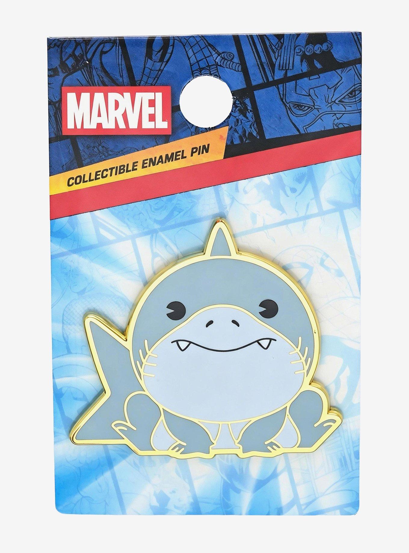 Marvel Rivals Jeff The Land Shark Enamel Pin, , hi-res