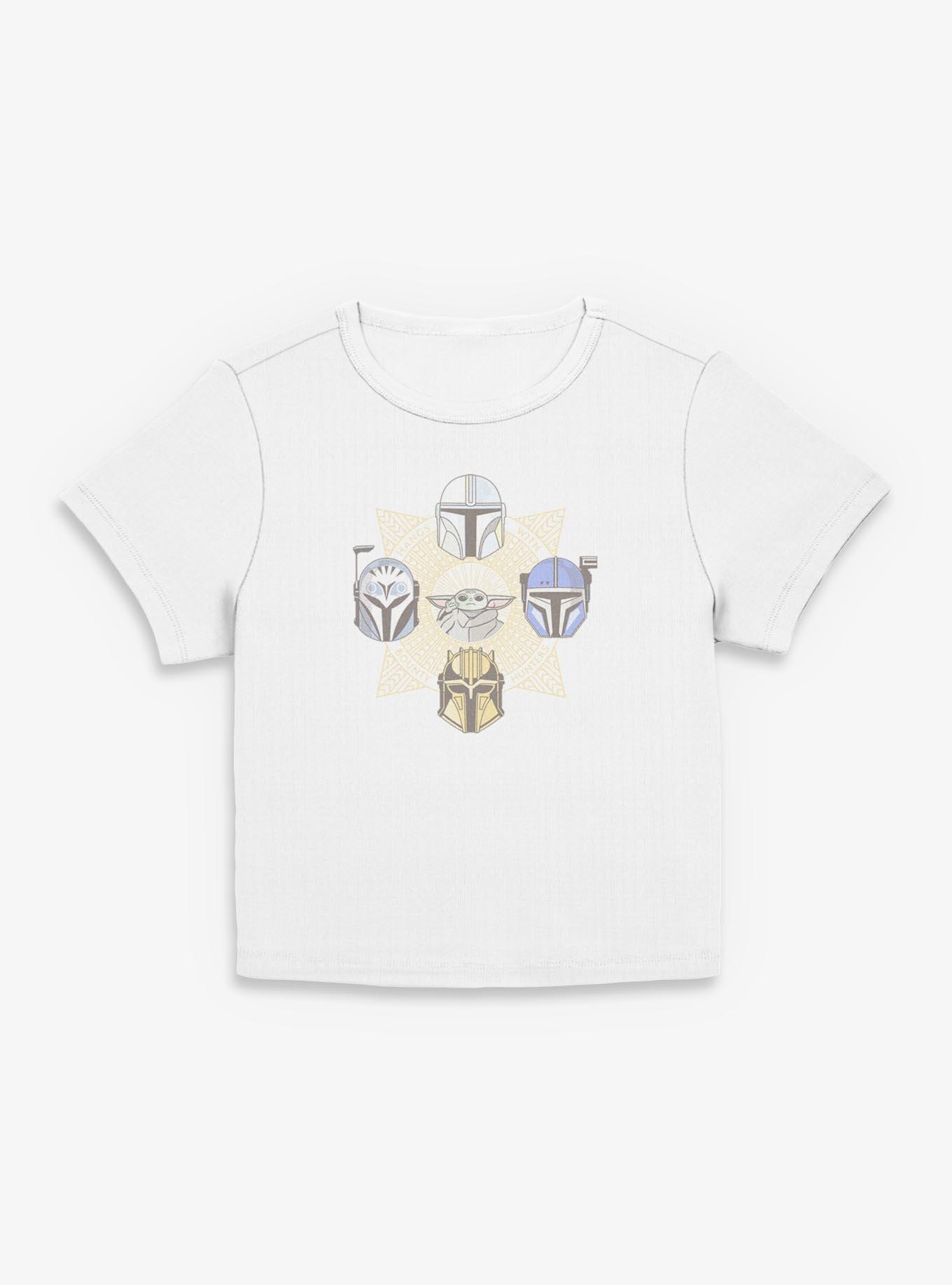 Star Wars The Mandalorian Grogu And Hunters Girls Baby T-Shirt, , hi-res