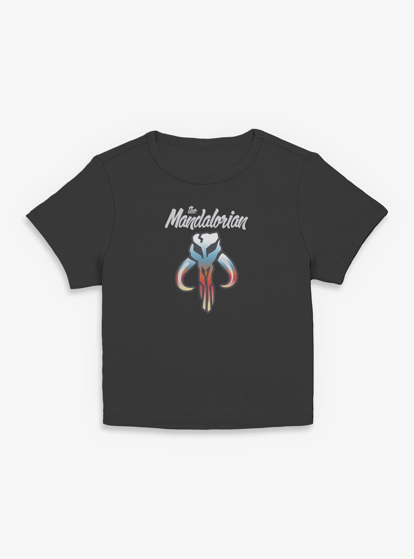 Star Wars The Mandalorian Gradient Symbol Girls Baby T-Shirt, , hi-res