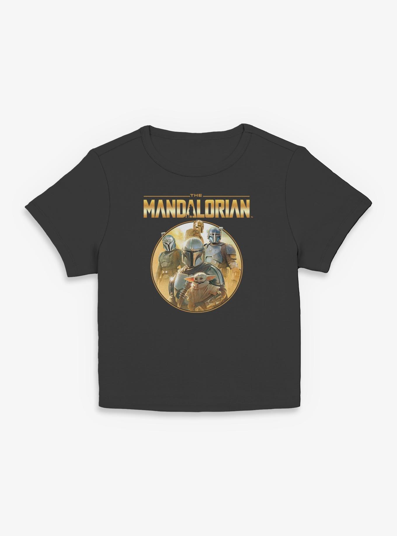 Star Wars The Mandalorian Group Circle Girls Baby T-Shirt, , hi-res