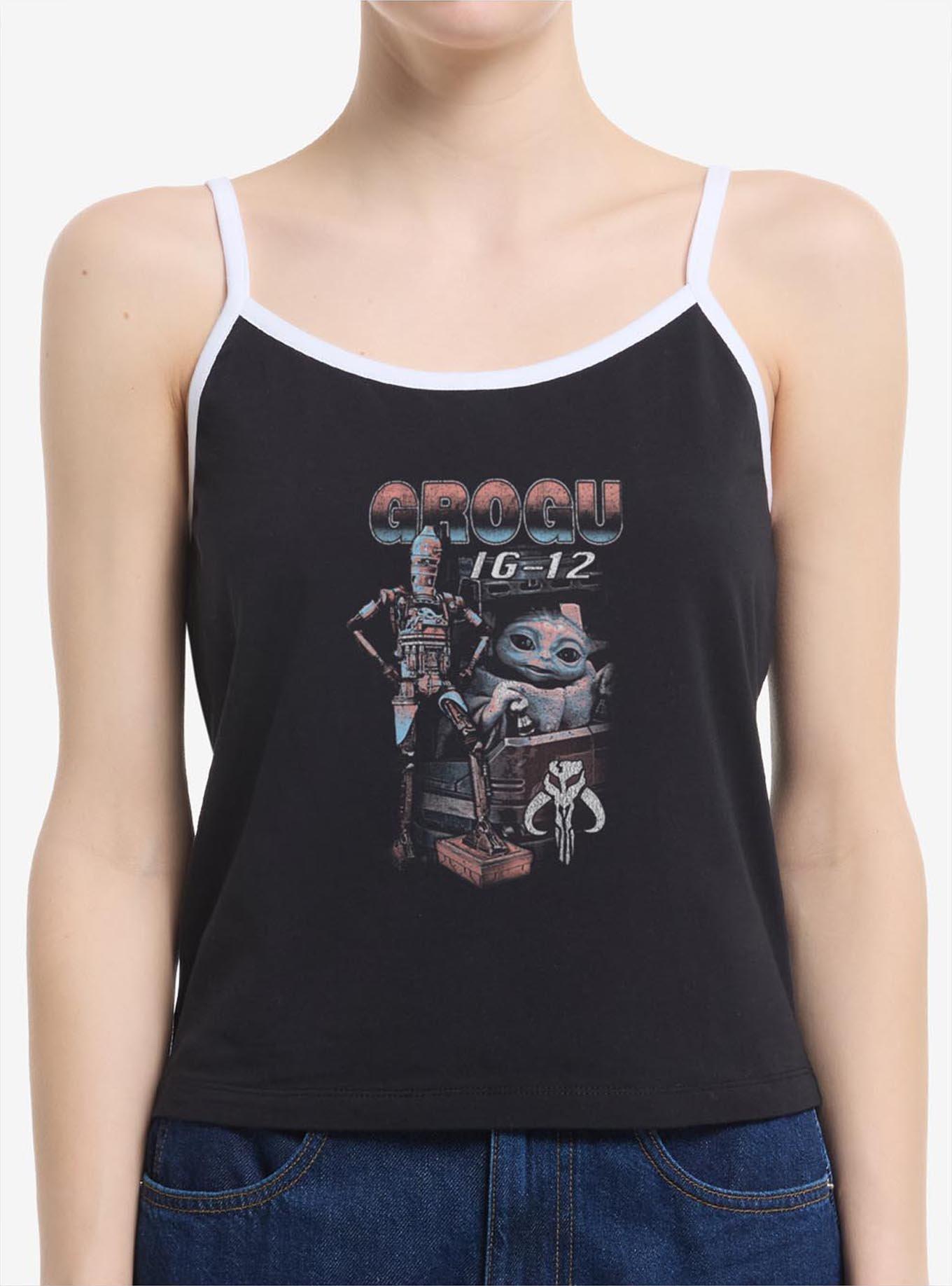 Star Wars The Mandalorian Grogu & IG-12 Girls Cami