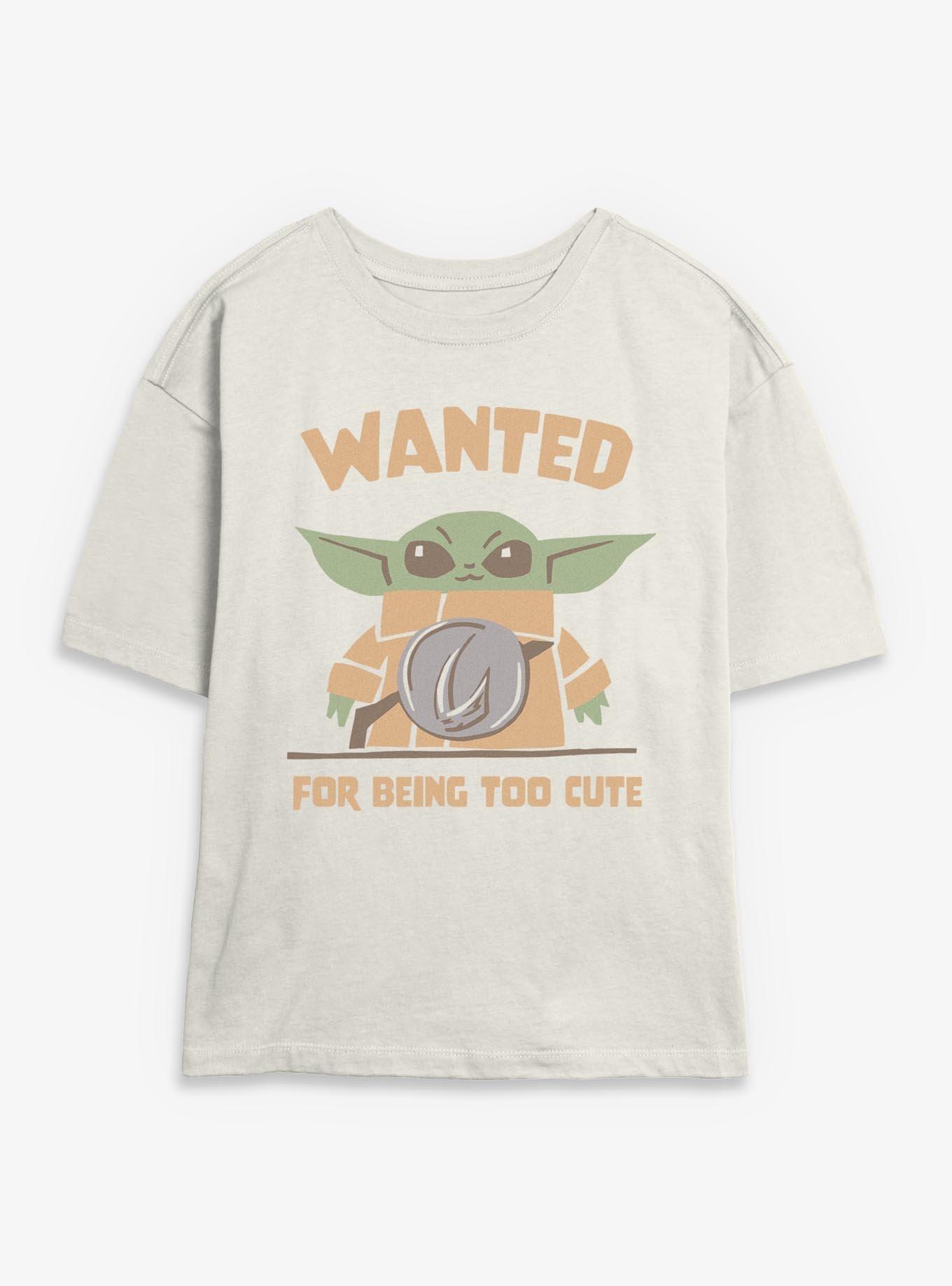 Star Wars The Mandalorian & Grogu Wanted For Being Too Cure Girls Skimmer T-Shirt, , hi-res