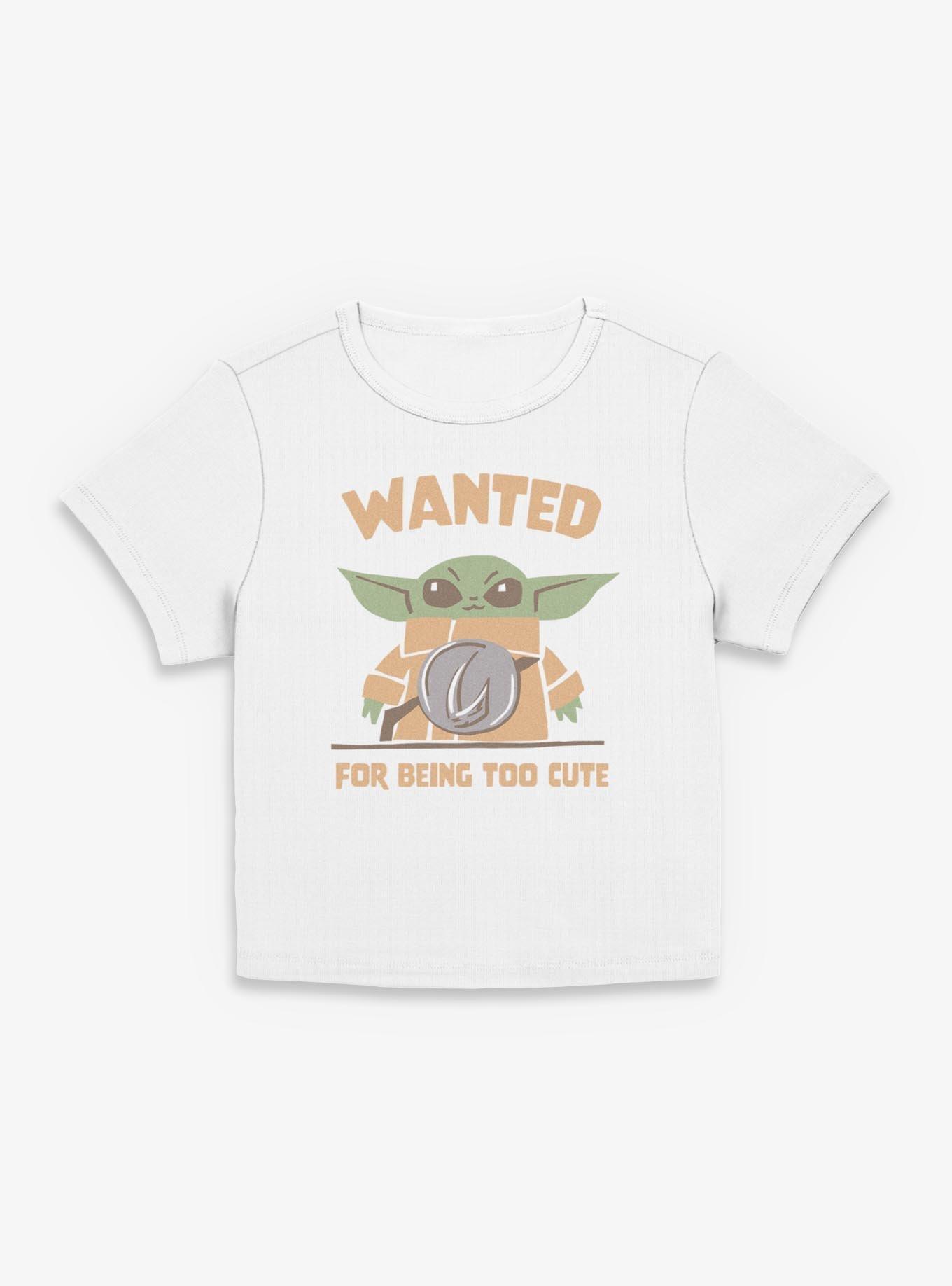 Star Wars The Mandalorian & Grogu Wanted For Being Too Cure Girls Baby T-Shirt, , hi-res