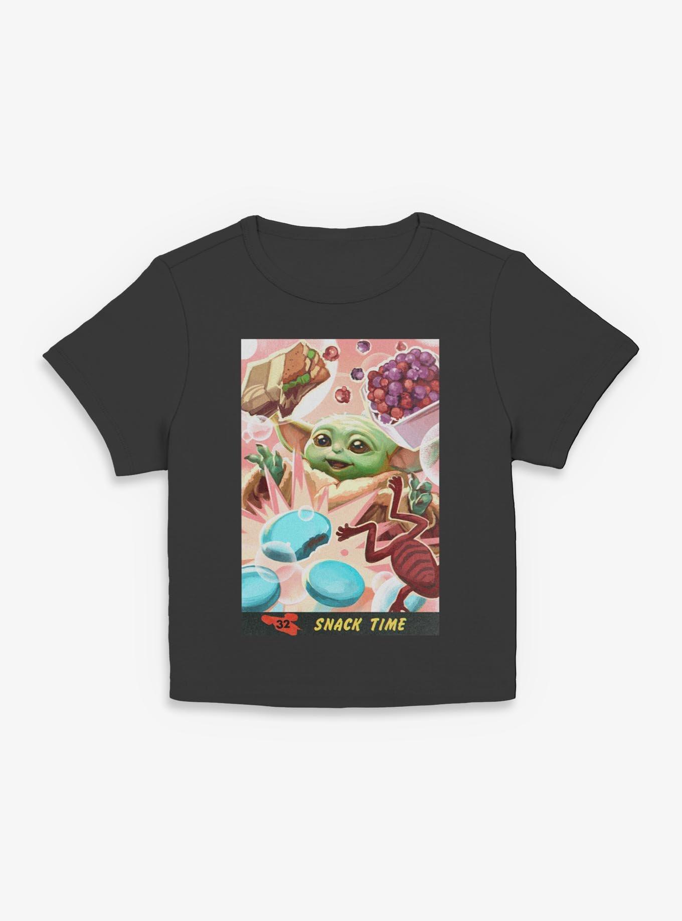 Star Wars The Mandalorian & Grogu Snack Time Girls Baby T-Shirt