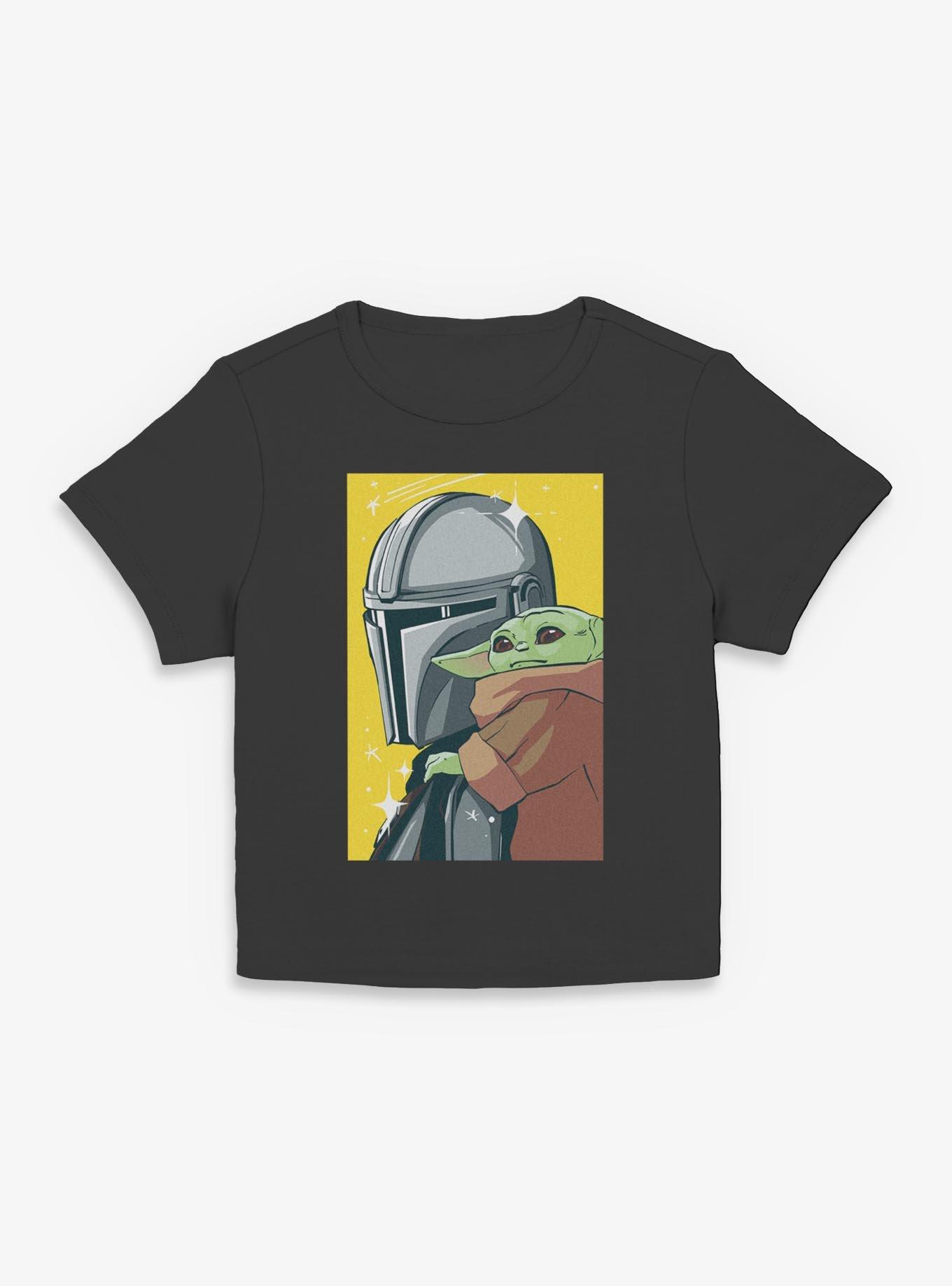 Star Wars The Mandalorian & Grogu Poster Duo Girls Baby T-Shirt