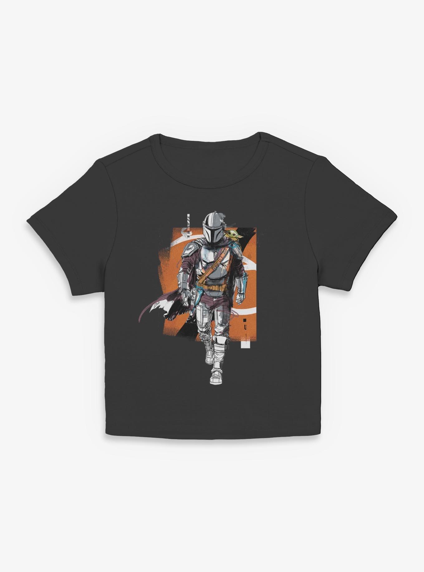 Star Wars The Mandalorian & Grogu Bounty Hunters Graphic Girls Baby T-Shirt, , hi-res