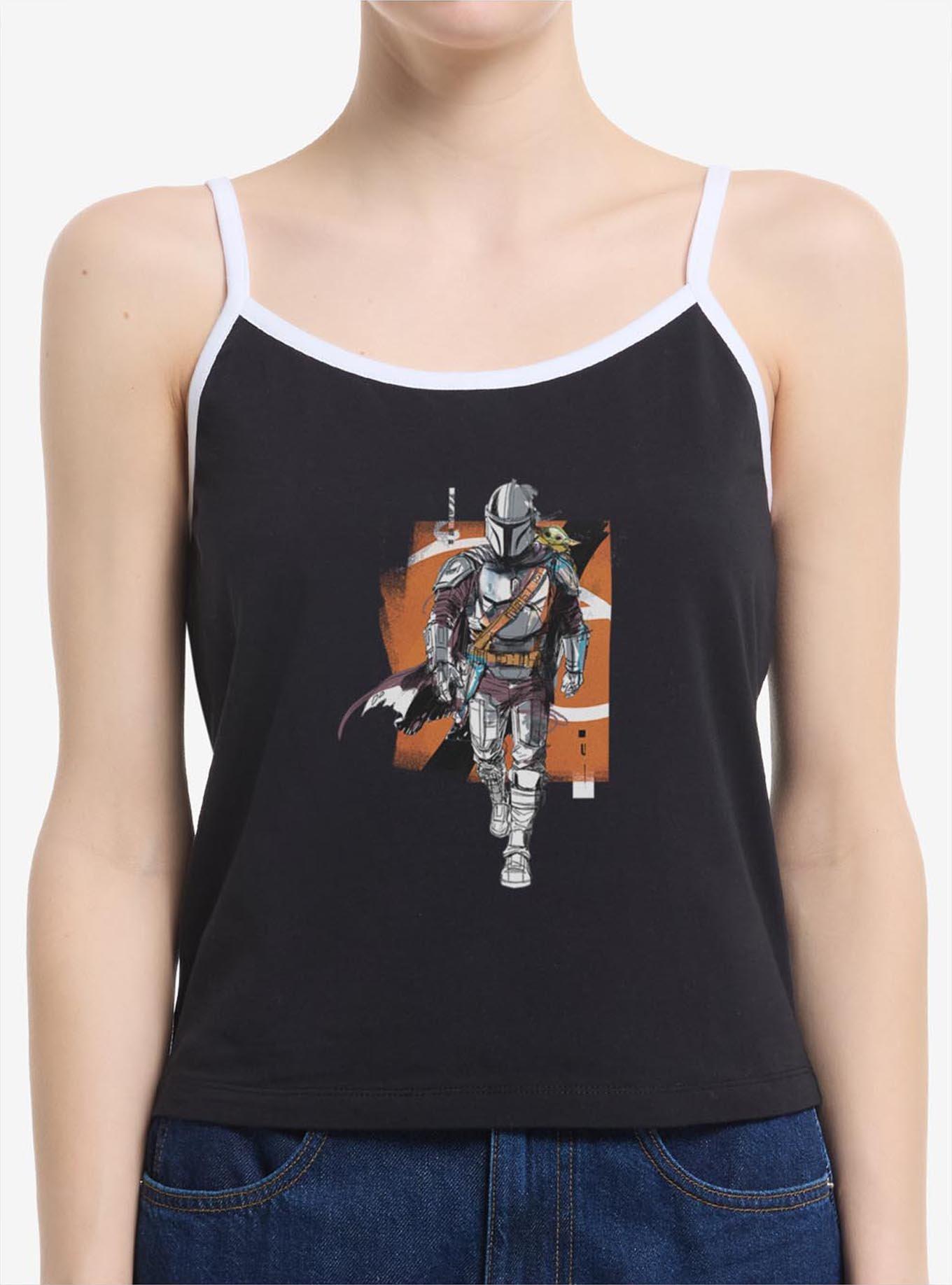 Star Wars The Mandalorian & Grogu Bounty Hunters Graphic Girls Cami