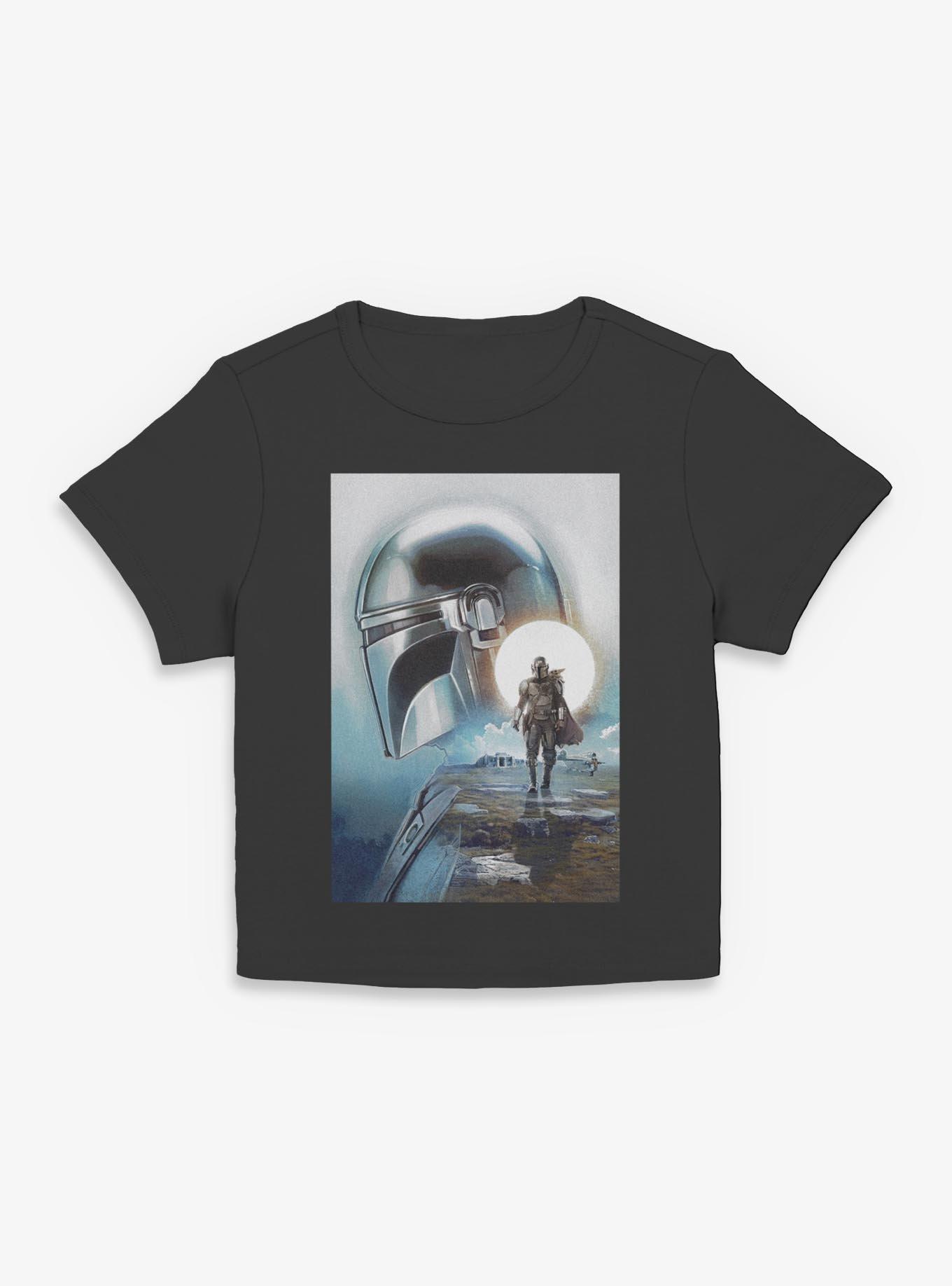 Star Wars The Mandalorian & Grogu Poster Girls Baby T-Shirt