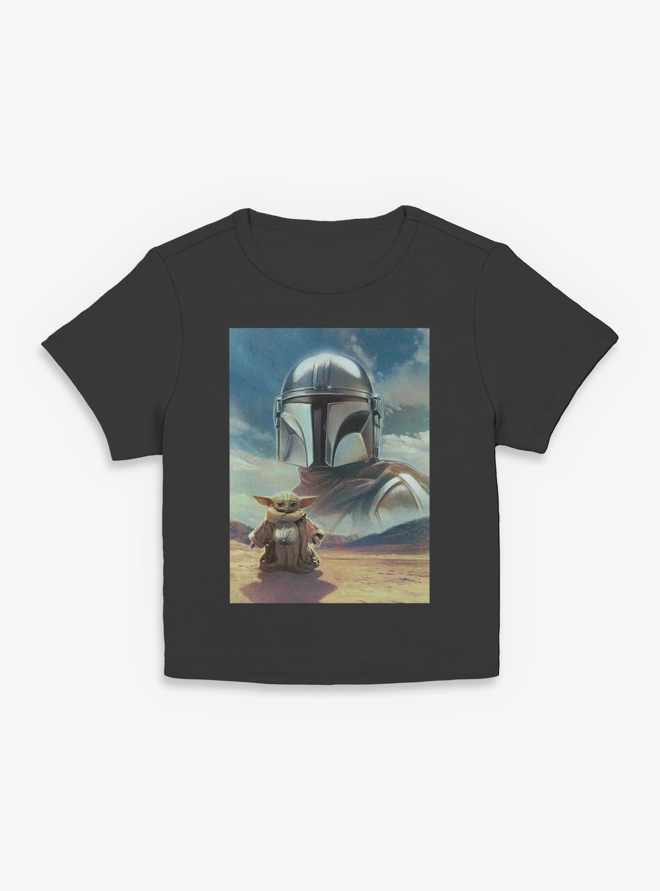 Star Wars The Mandalorian & Grogu Bounty Hunter Poster Girls Baby T-Shirt, , hi-res