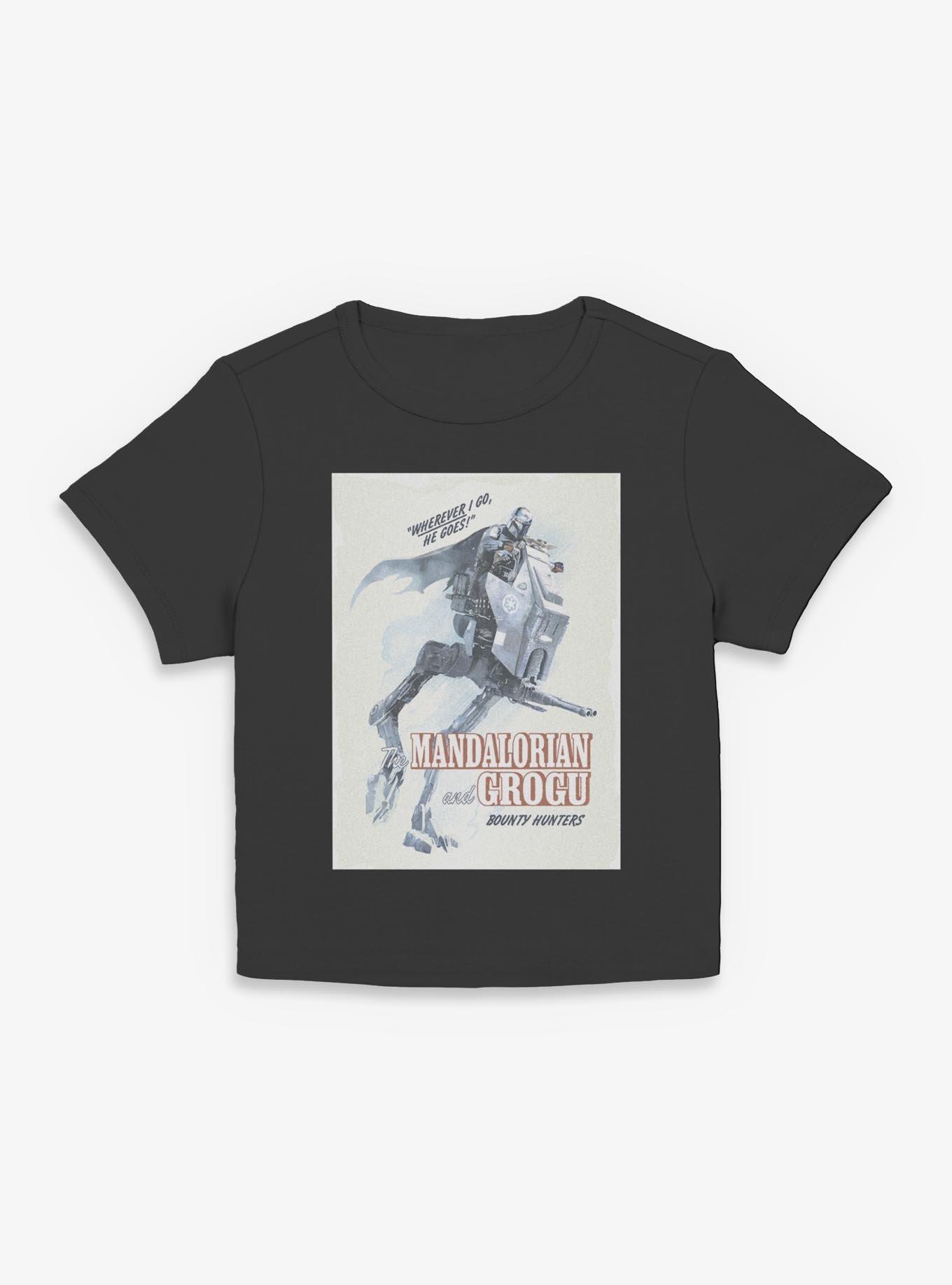 Star Wars The Mandalorian & Grogu Wherever I Go He Goes Girls Baby T-Shirt, , hi-res