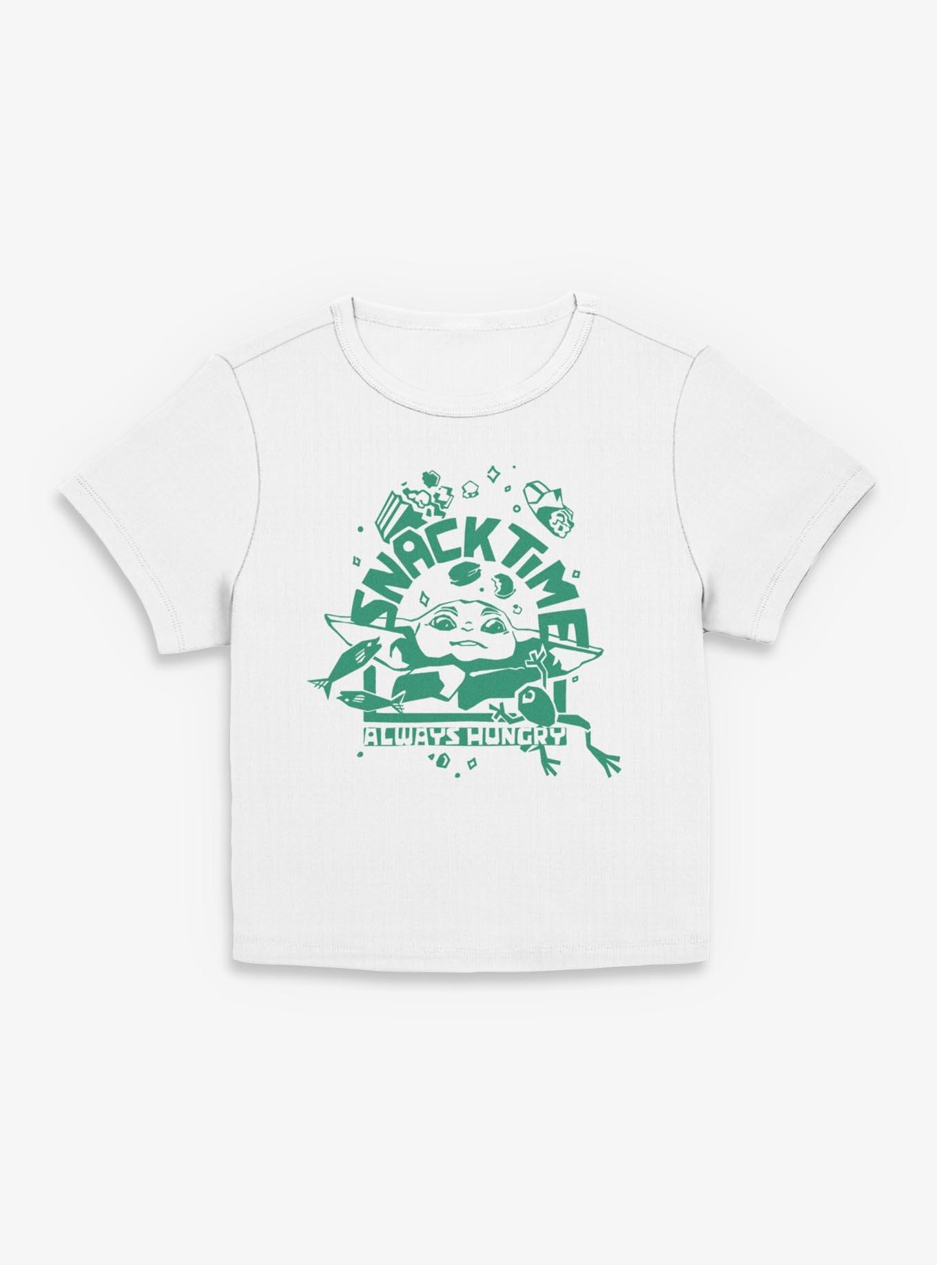 Star Wars The Mandalorian & Grogu Snack Time Always Hungry Girls Baby T-Shirt, , hi-res