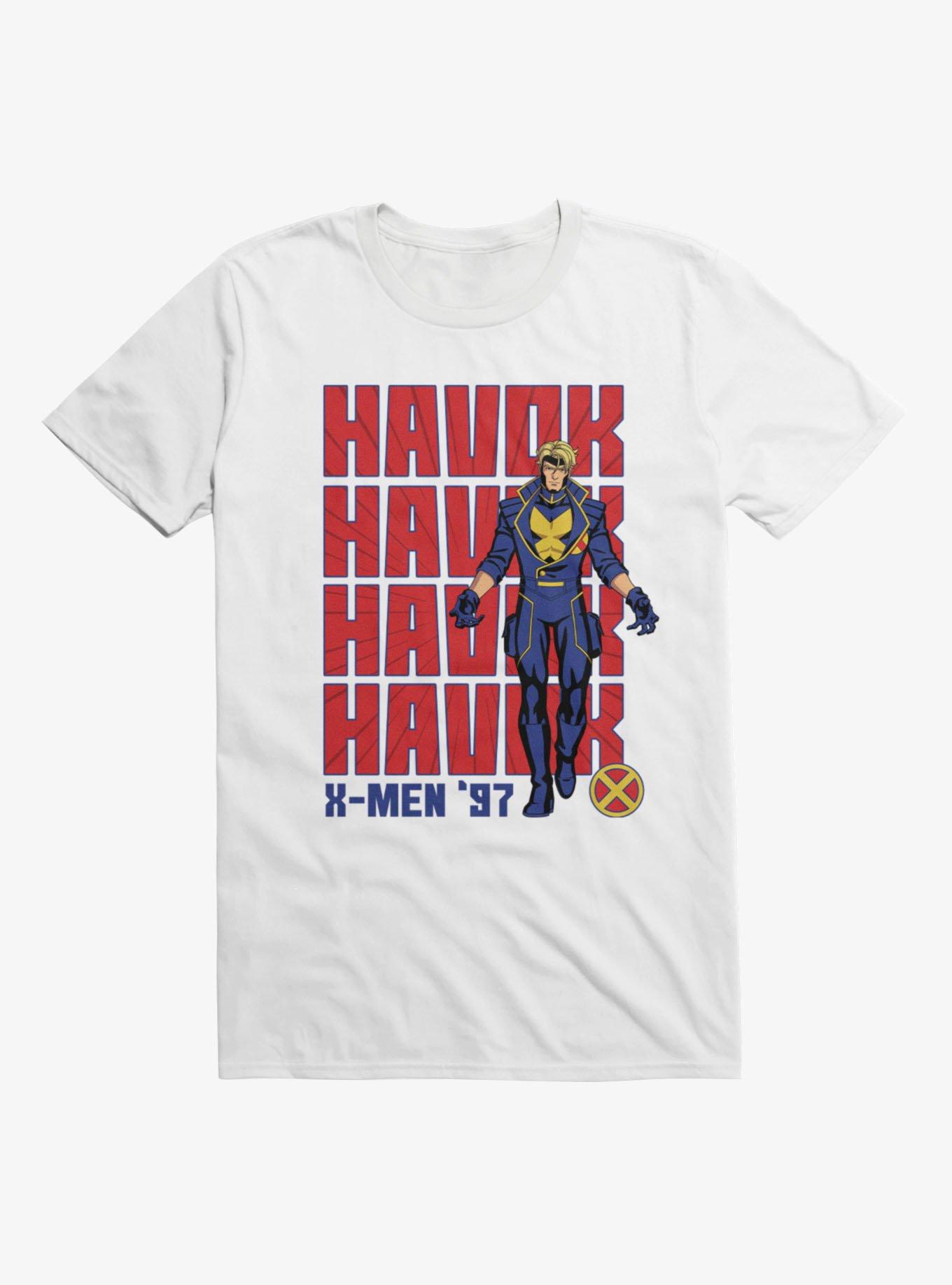 Marvel X-Men '97 Havok Text Stack T-Shirt, , hi-res