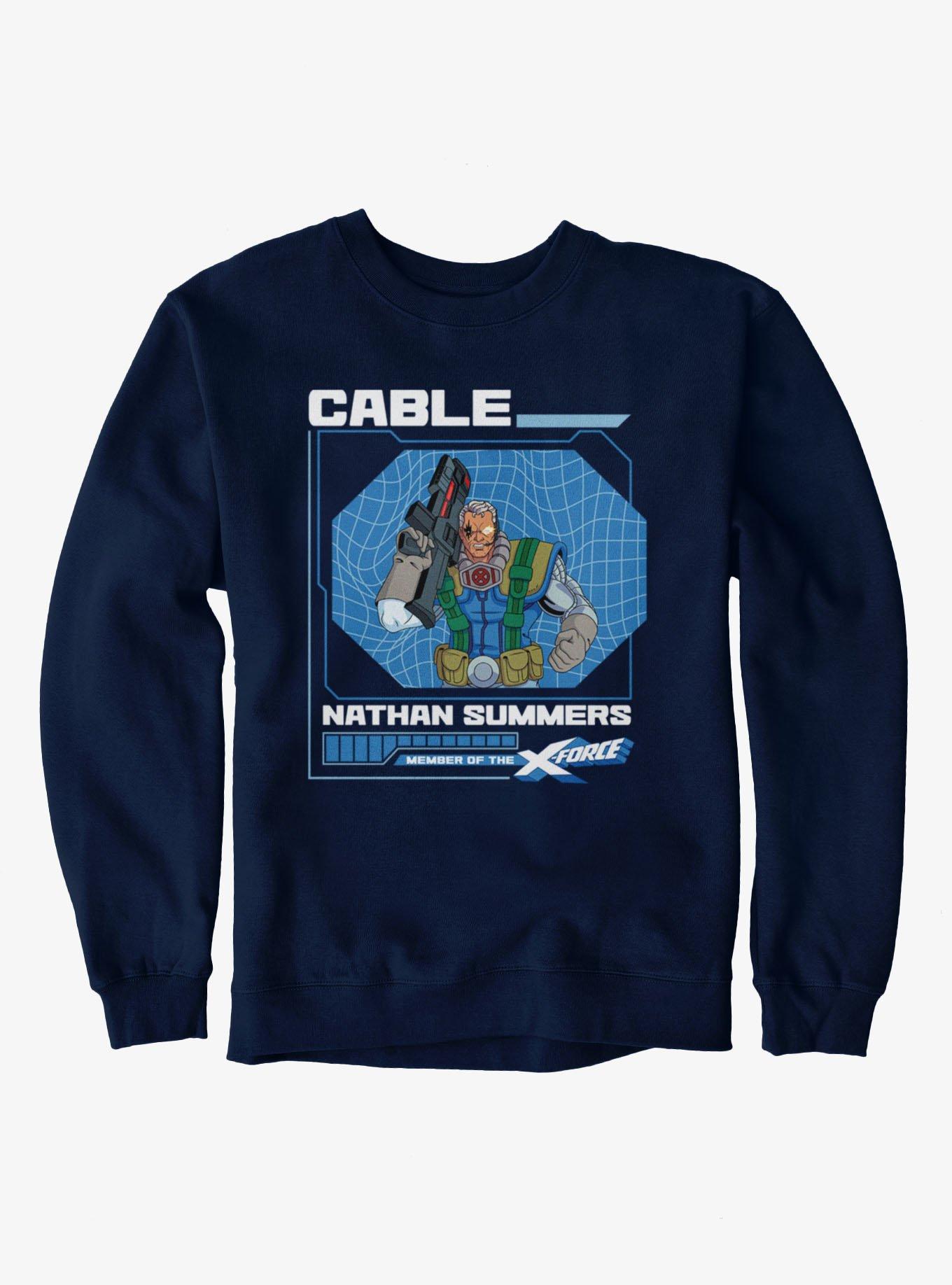 Marvel X-Men '97 X-Force Cable Nathan Summers Sweatshirt, , hi-res