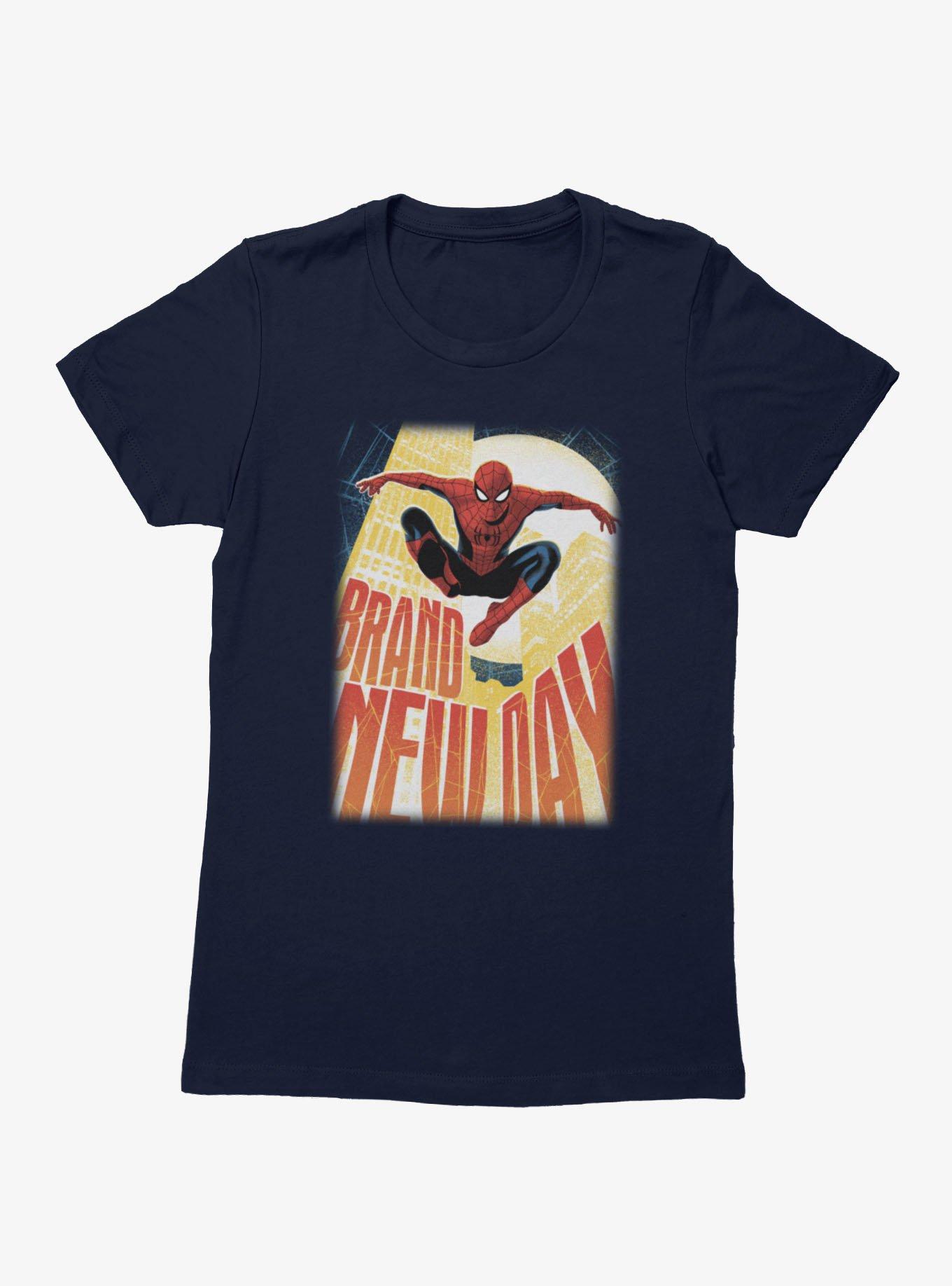 Marvel Spider-Man Brand New Day Building Leap Womens T-Shirt, , hi-res
