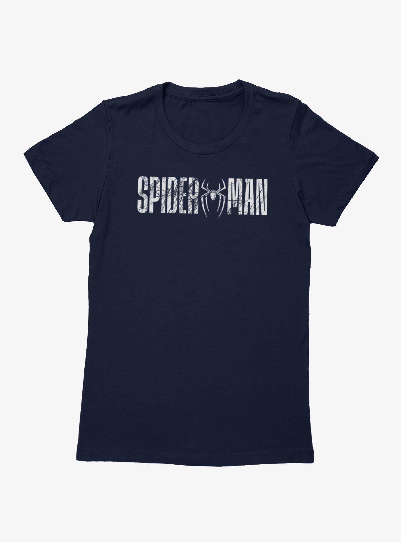 Marvel Spider-Man Brand New Day Web Texture Logo Womens T-Shirt, , hi-res
