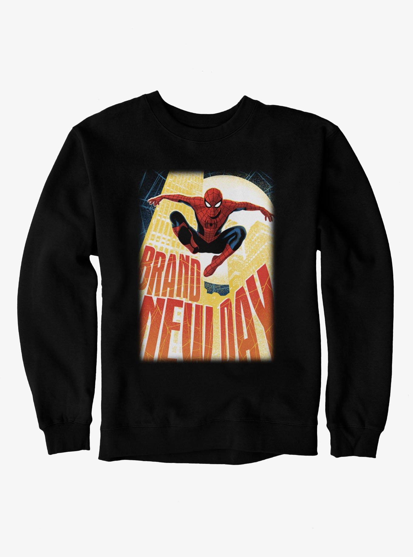 Marvel Spider-Man Brand New Day Building Leap Sweatshirt, , hi-res