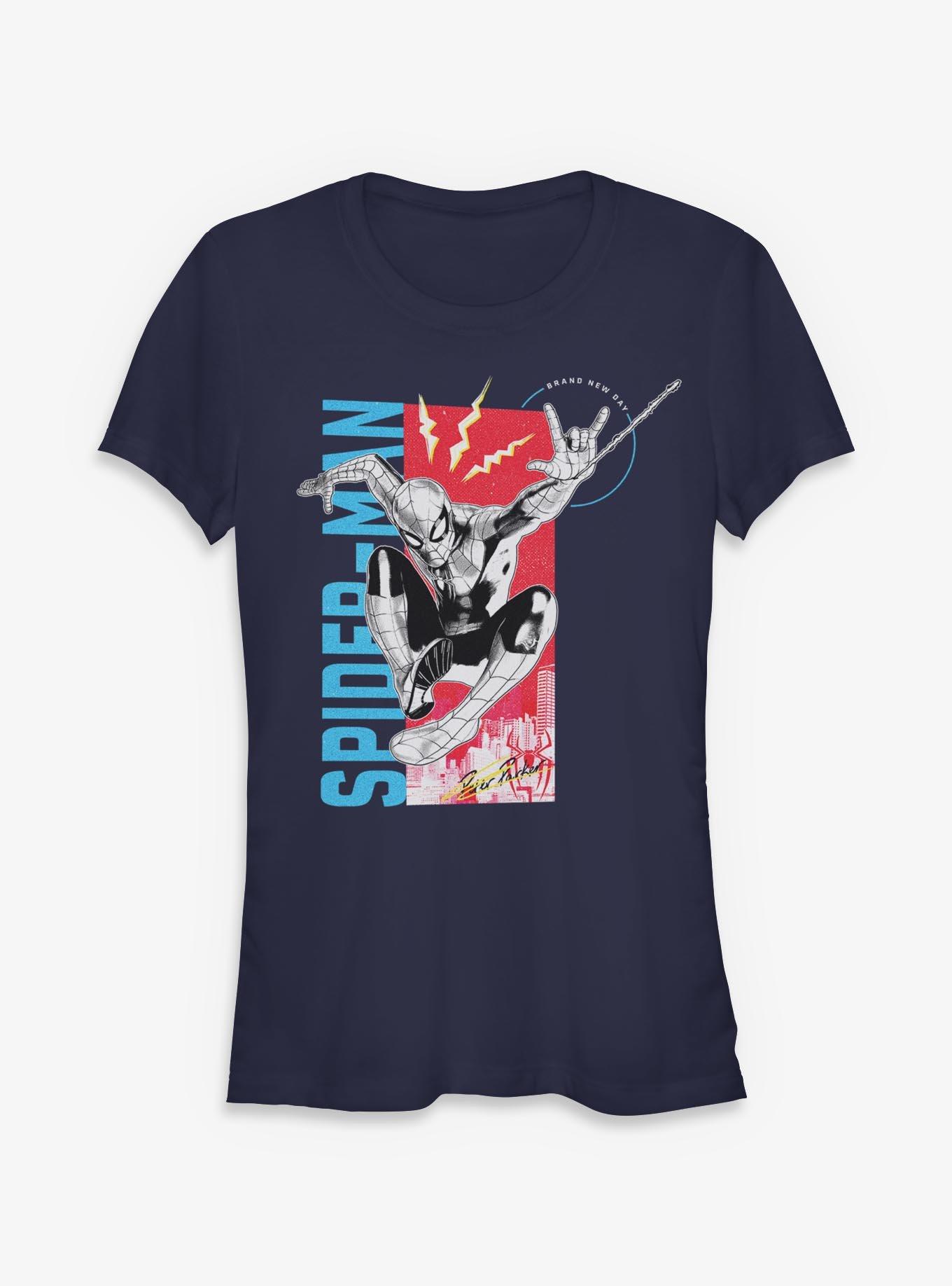 Marvel Spider-Man: Brand New Day Spider Web Swinger Girls T-Shirt, , hi-res