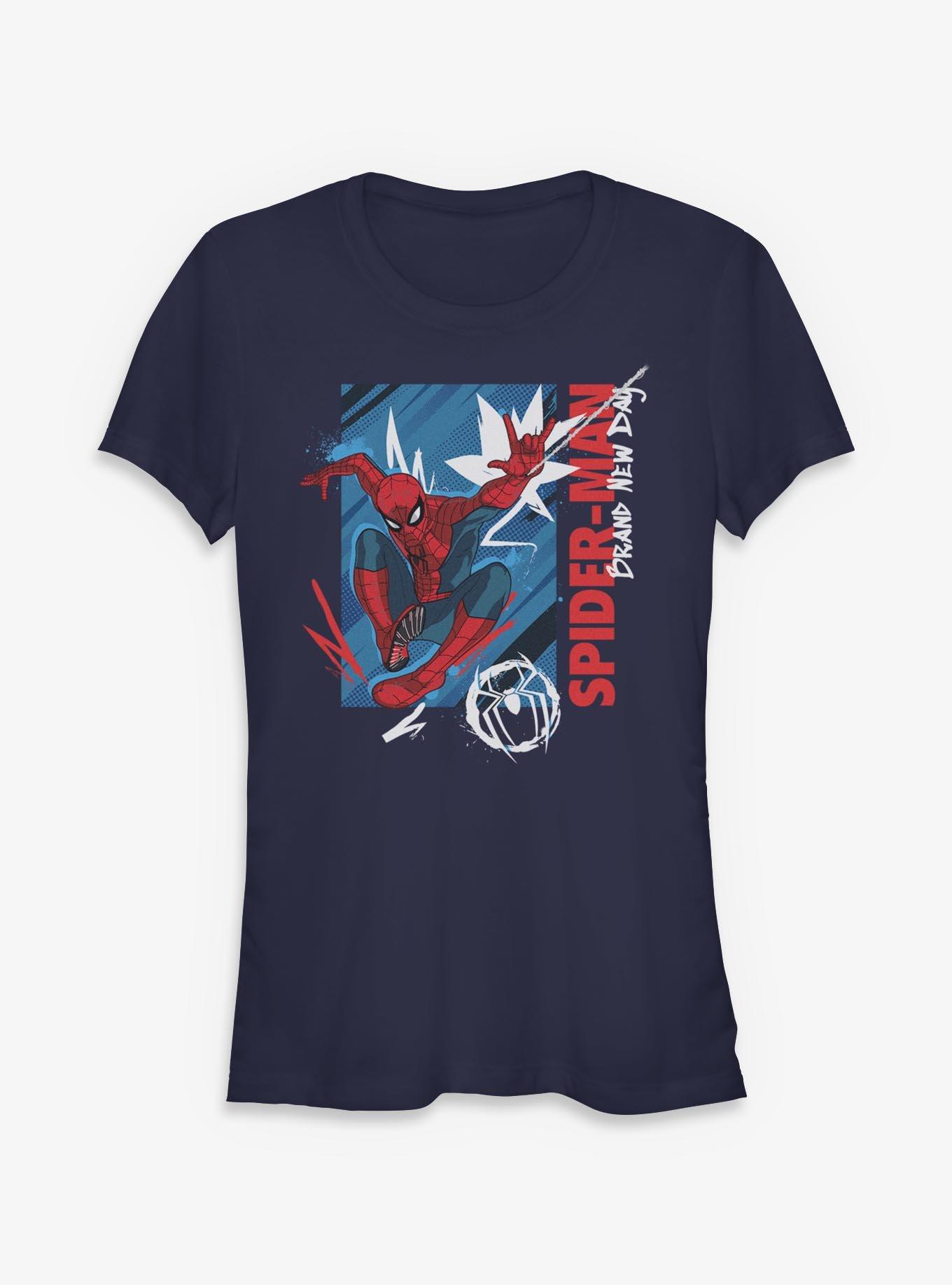 Marvel SpiderMan Brand New Day Spider Sense Girls TShirt