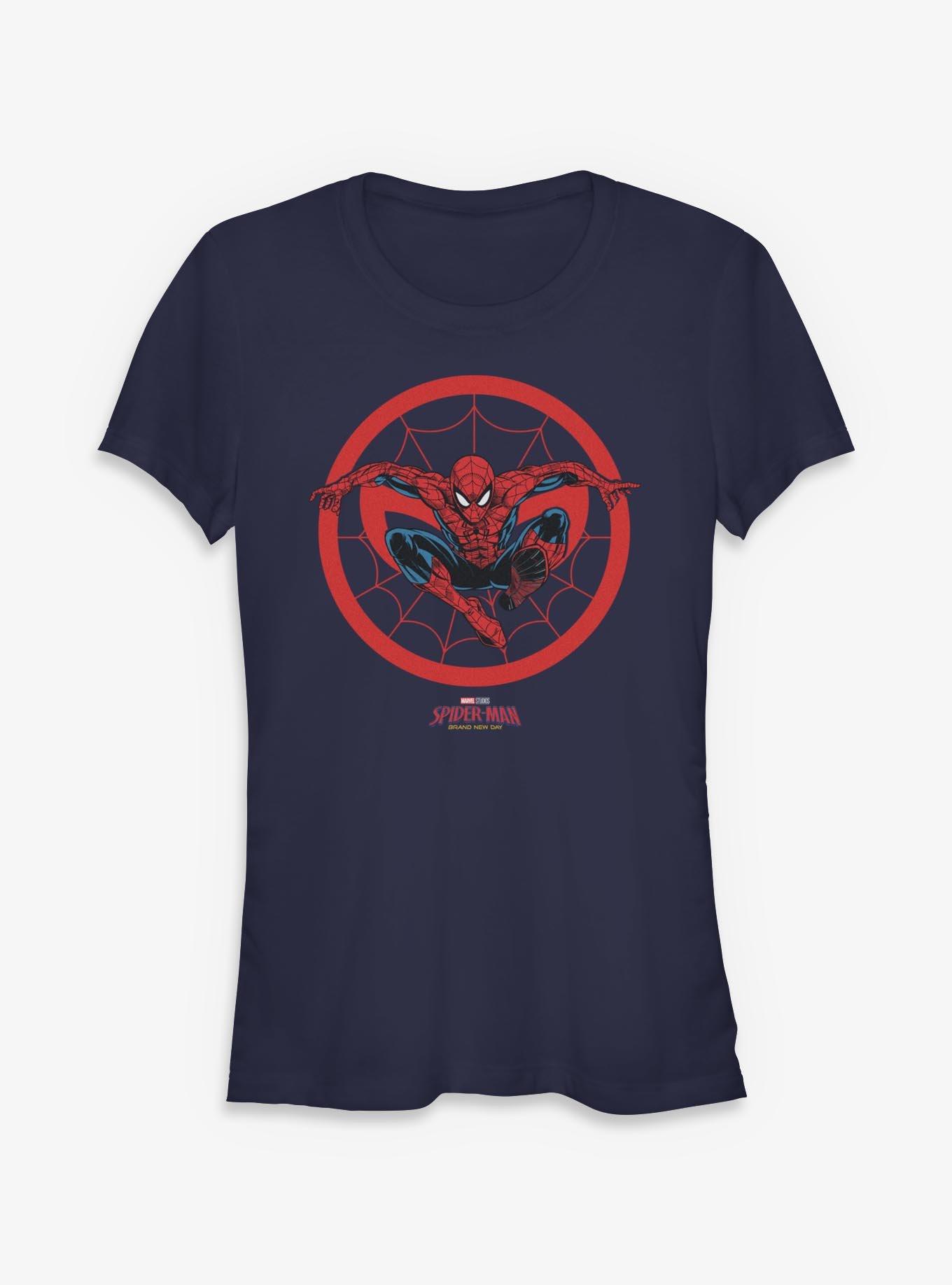 Marvel Spider-Man: Brand New Day Spider-Man Web Girls T-Shirt, , hi-res