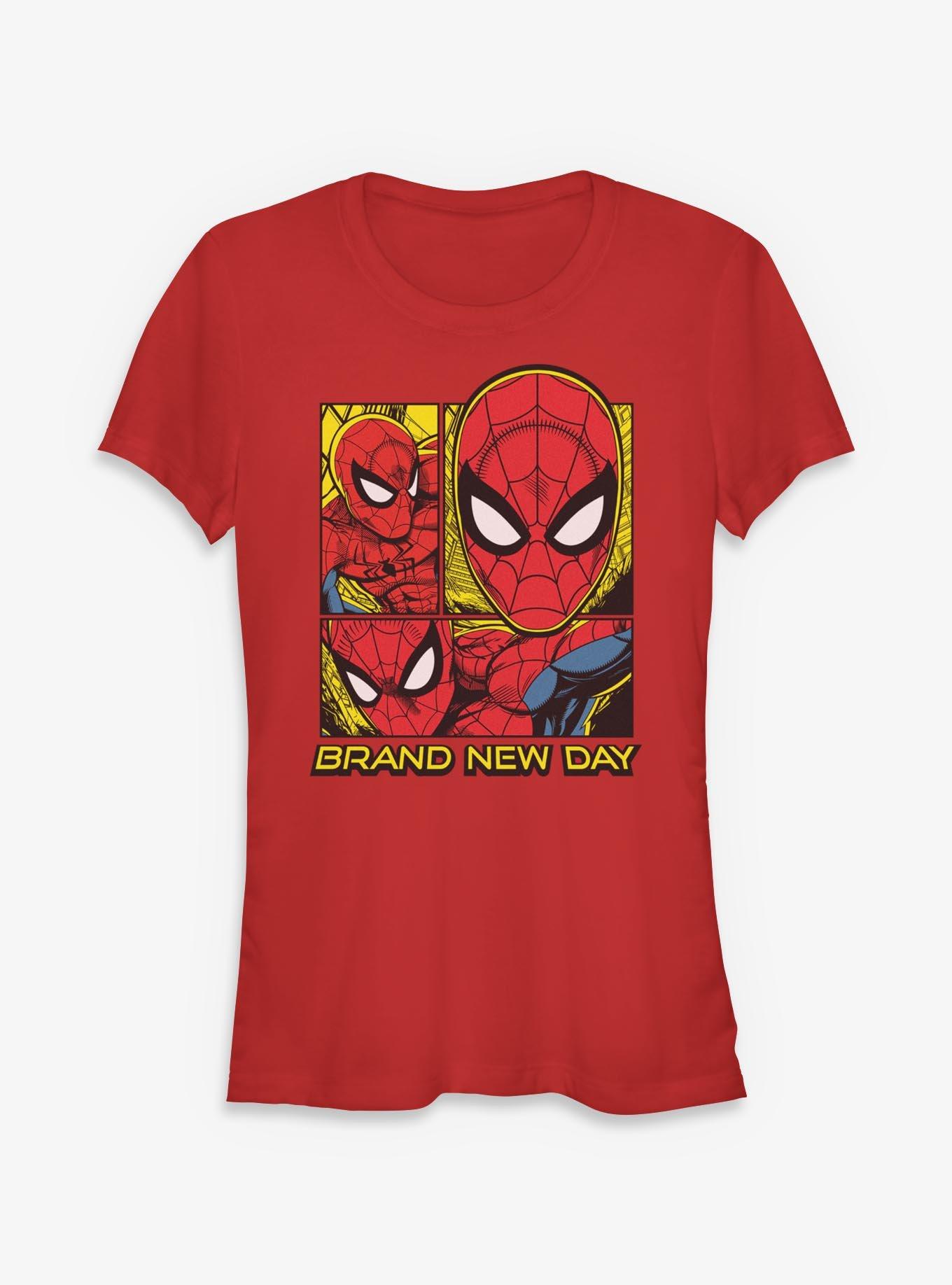 Marvel Spider-Man: Brand New Day Spider-Man Panels Girls T-Shirt, , hi-res