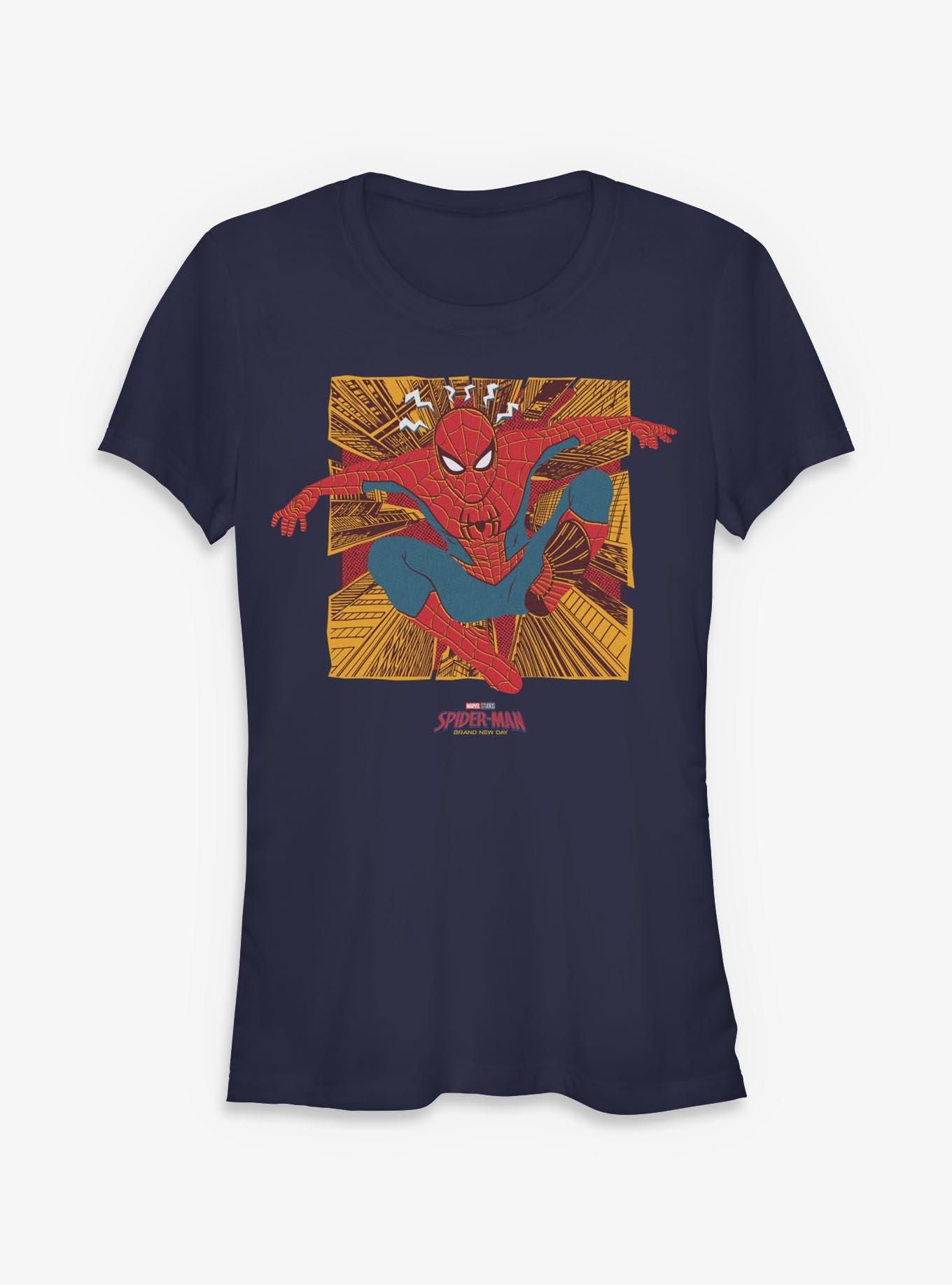 Marvel Spider-Man: Brand New Day Spider Sense In The City Girls T-Shirt, , hi-res