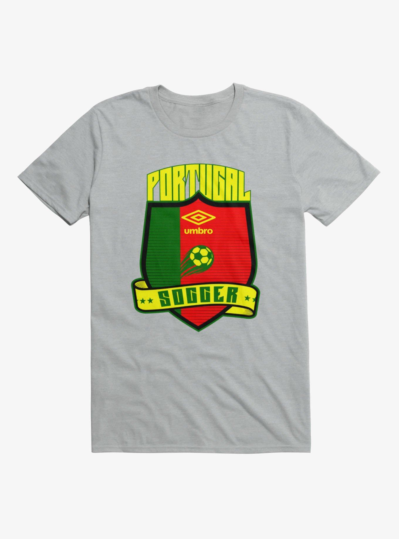 Umbro Soccer Portugal Ribbon Shield Crest T-Shirt, , hi-res