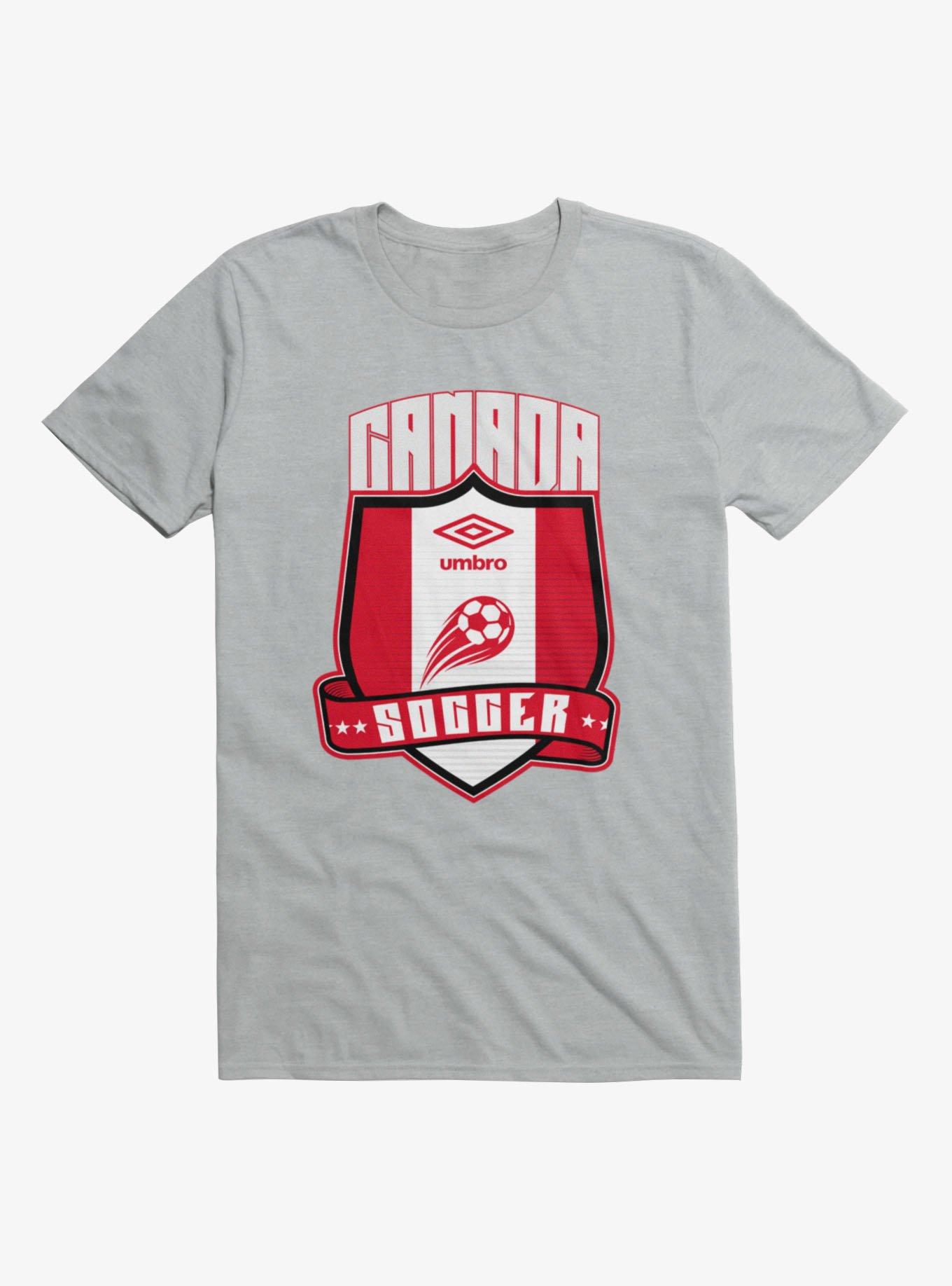 Umbro Soccer Canada Ribbon Shield Crest T-Shirt, , hi-res