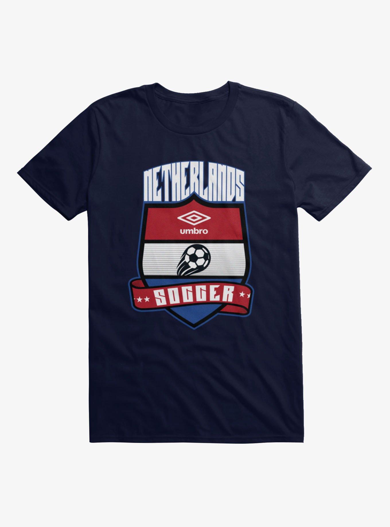 Umbro Soccer Netherlands Ribbon Shield Crest T-Shirt, , hi-res