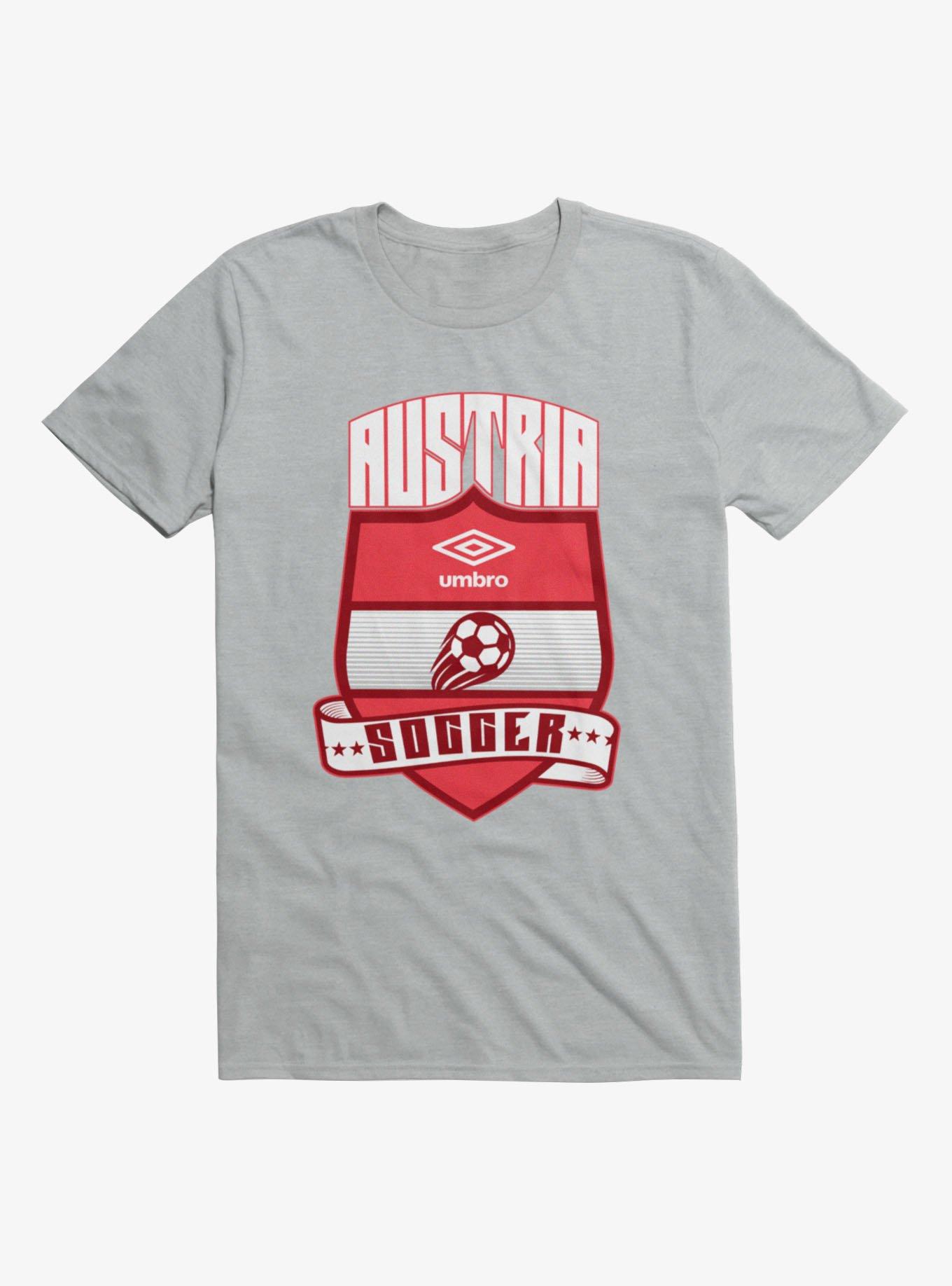 Umbro Soccer Austria Ribbon Shield Crest T-Shirt, , hi-res