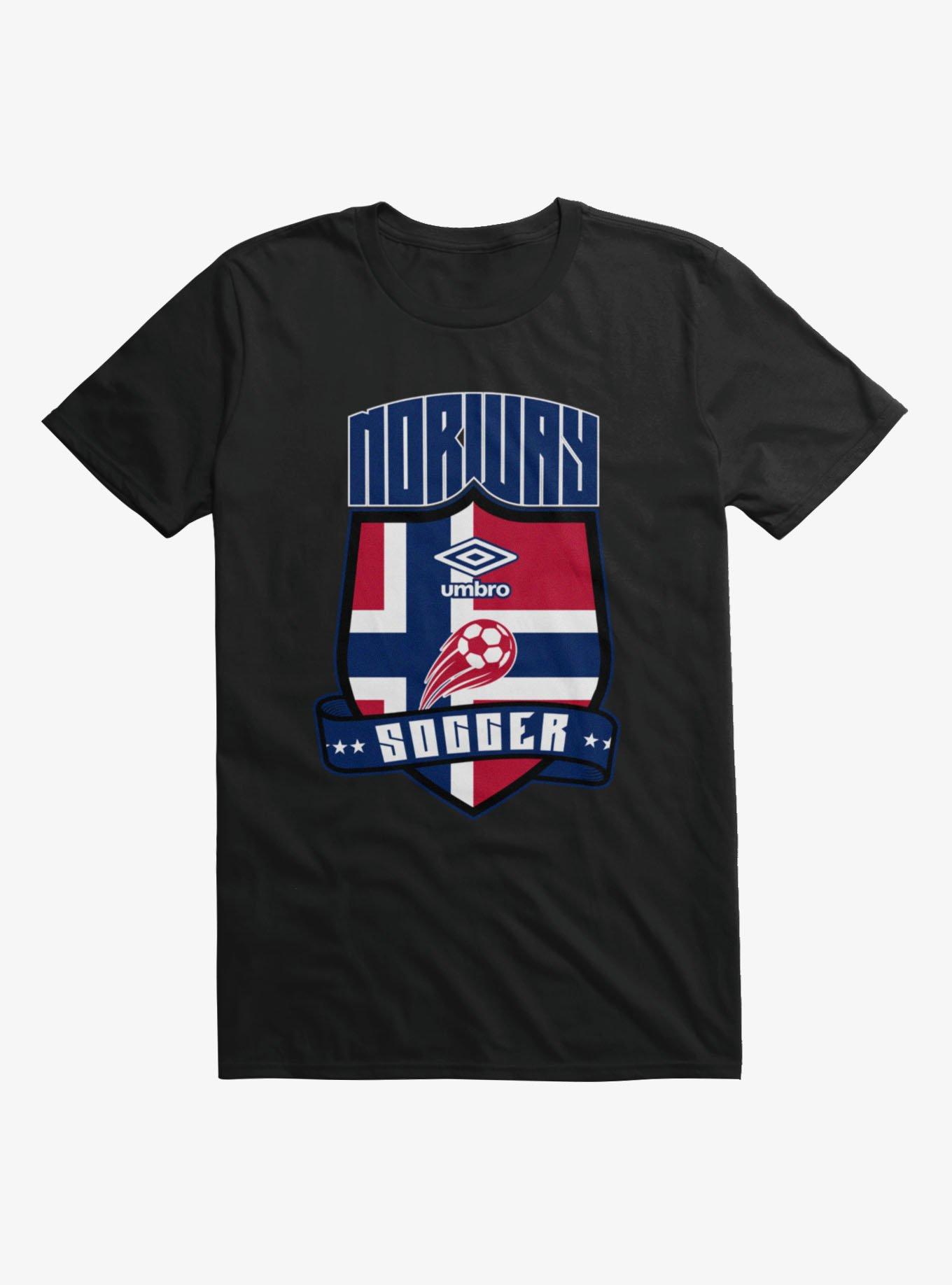 Umbro Soccer Norway Ribbon Shield Crest T-Shirt, , hi-res