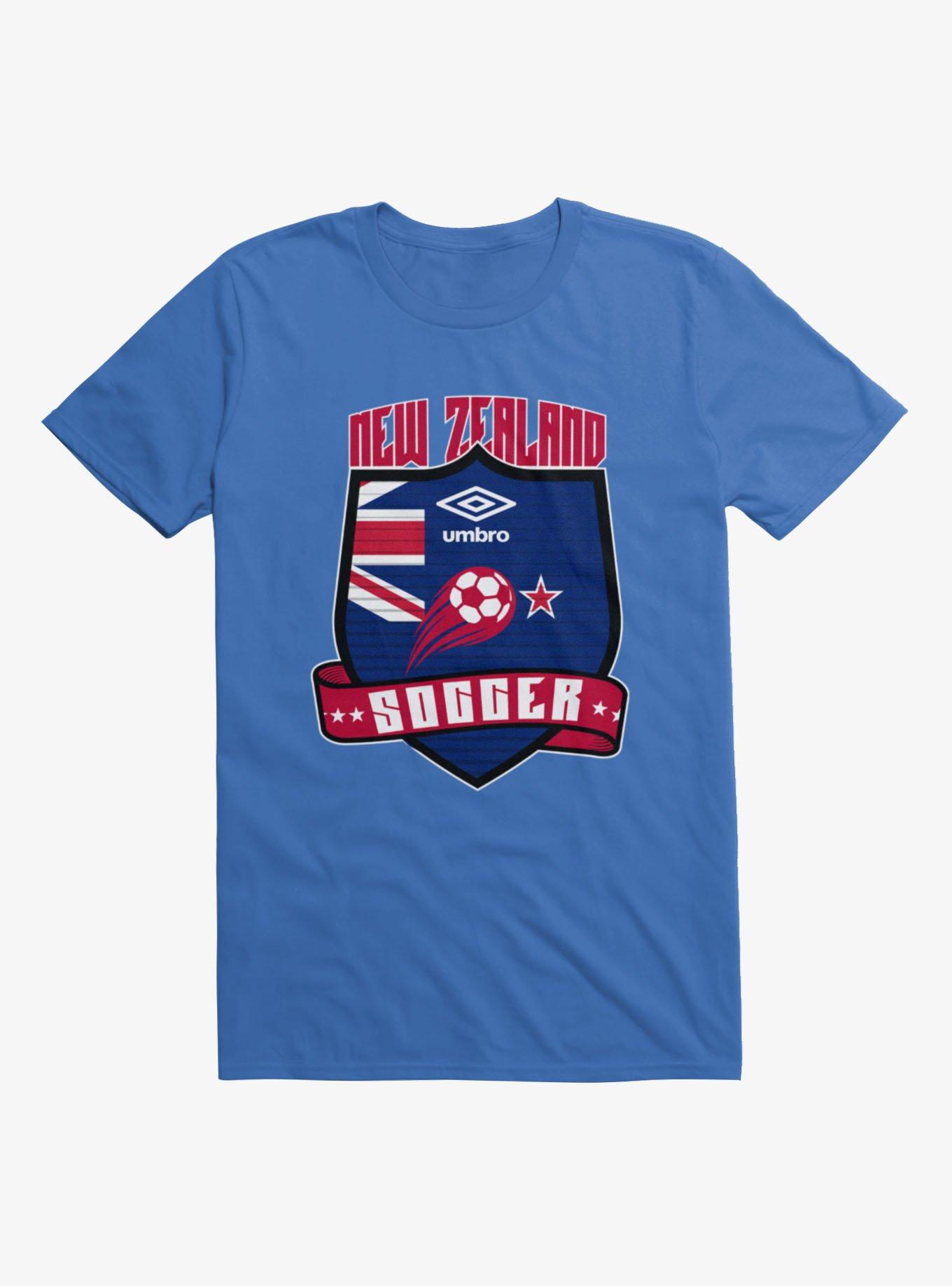 Umbro Soccer New Zealand Ribbon Shield Crest T-Shirt, , hi-res