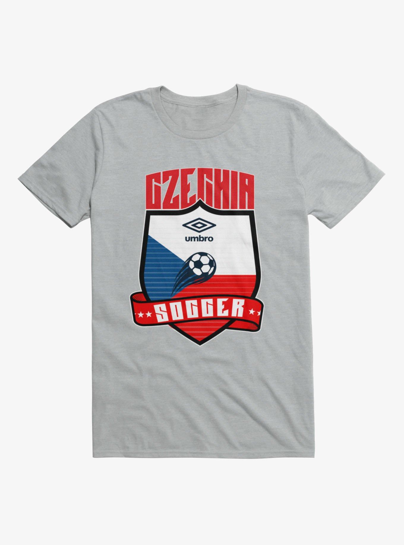 Umbro Soccer Czechia Ribbon Shield Crest T-Shirt, , hi-res