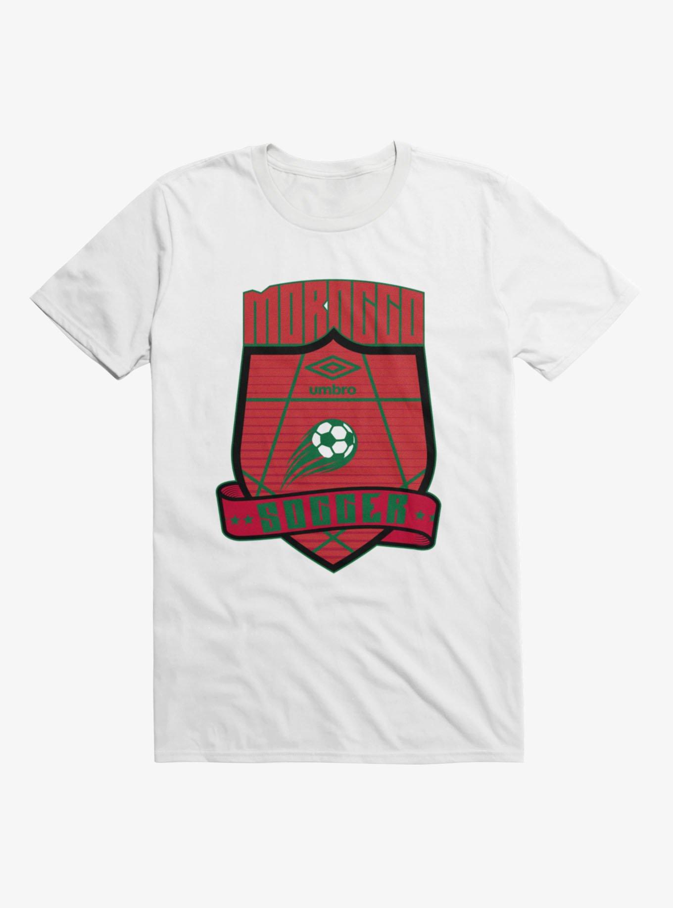 Umbro Soccer Morocco Ribbon Shield Crest T-Shirt, , hi-res