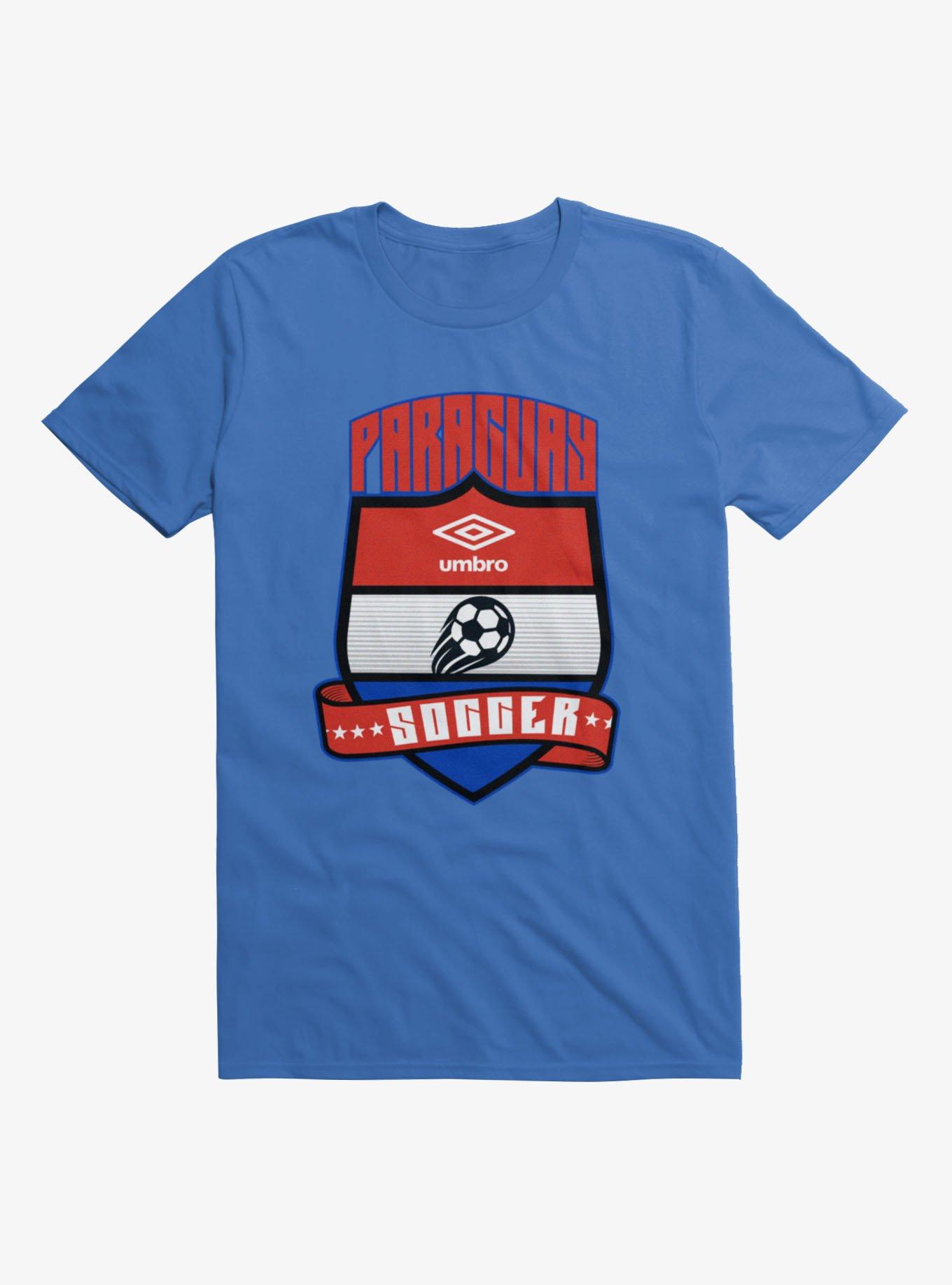 Umbro Soccer Paraguay Ribbon Shield Crest T-Shirt, , hi-res