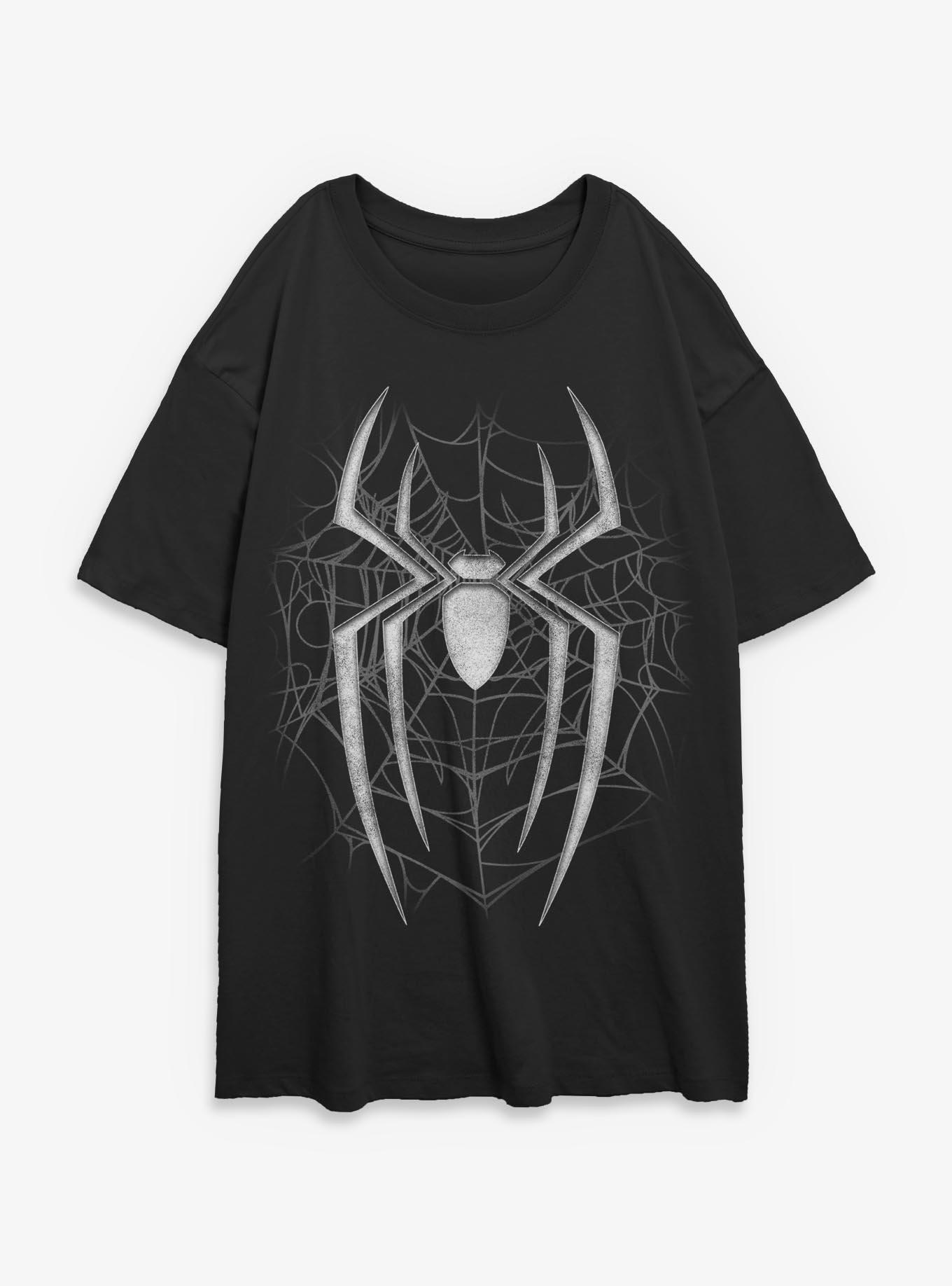 Marvel Spider-Man: Brand New Day  Dark Spiderweb Womens Oversized T-Shirt Box Lunch Exclusives, , hi-res