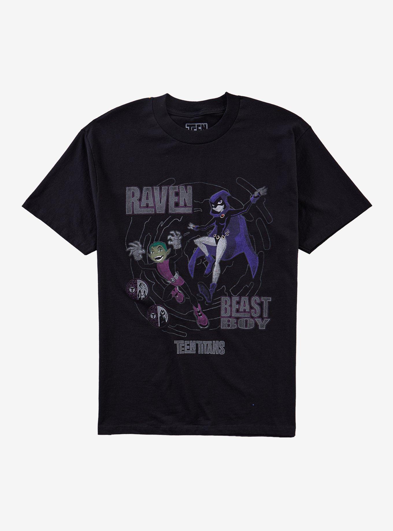 DC Comics Teen Titans Raven & Beast Boy T-Shirt, , hi-res