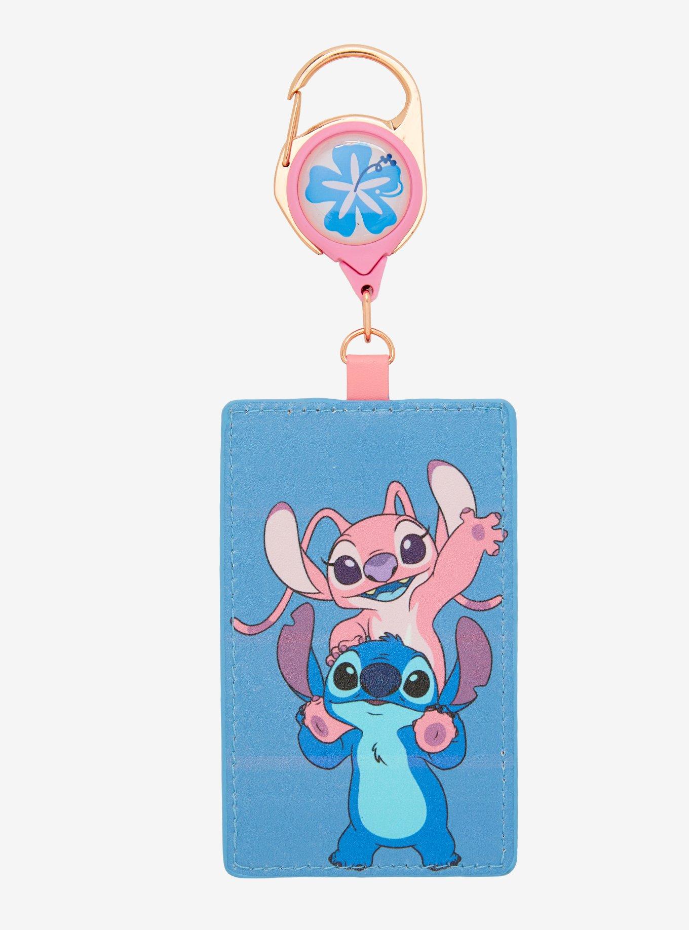Disney Lilo & Stitch Angel & Stitch Retractable Lanyard