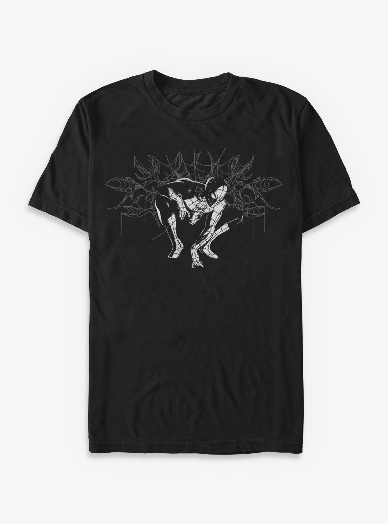 Marvel Spider-Man: Brand New Day Dark Spiderweb T-Shirt Hot Topic Exclusive, , hi-res