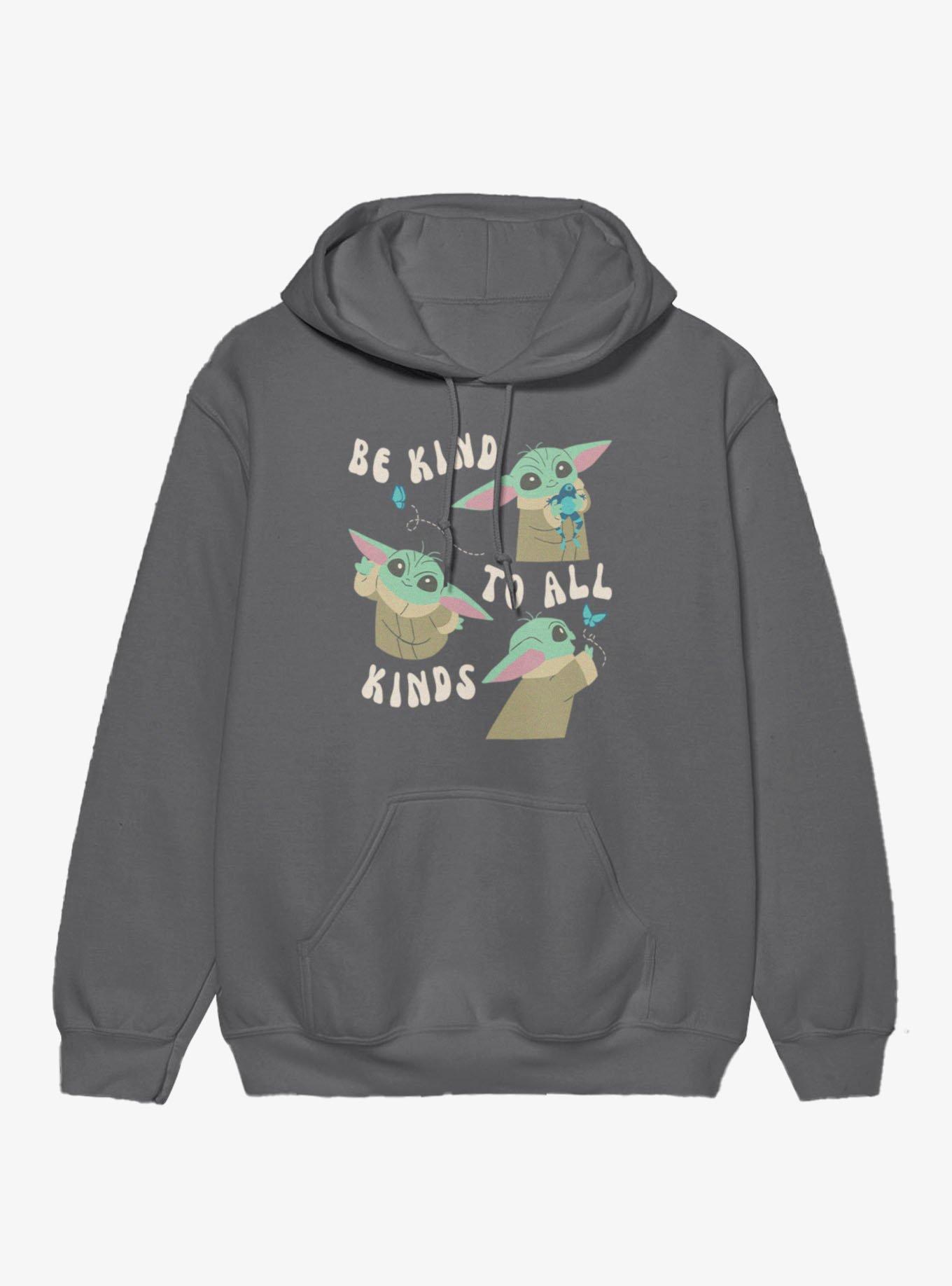 Star Wars Grogu Be Kind To All Kinds Hoodie, , hi-res