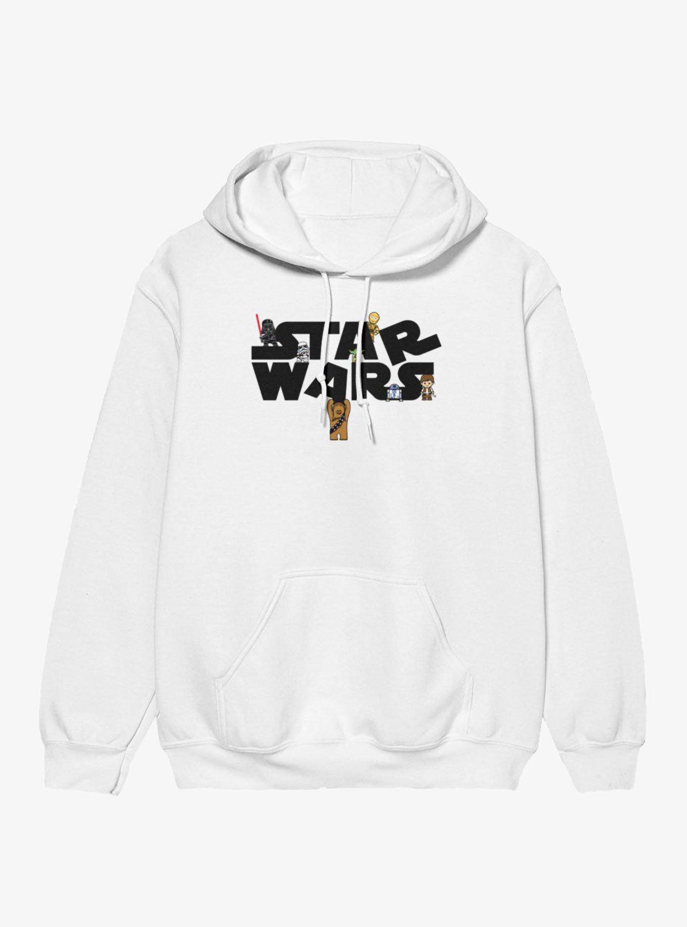 Star Wars Cartoon Logo Destruction Hoodie, , hi-res