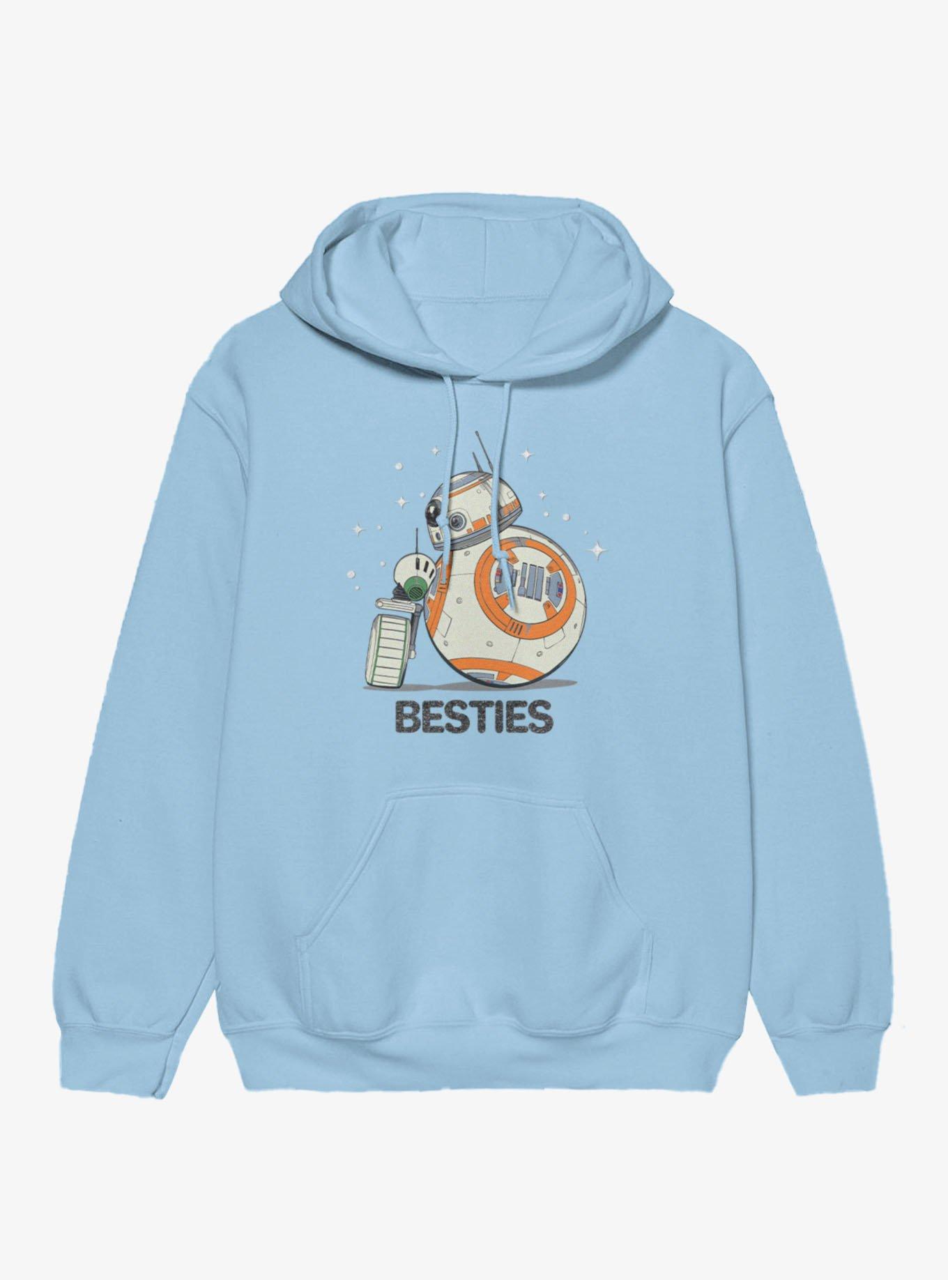 BTOB × B‘BE FRIENDS POP-UP フーディー パーカー Star Wars Droid Besties Bb-8 D-O Hoodie - BLUE | Hot Topic
