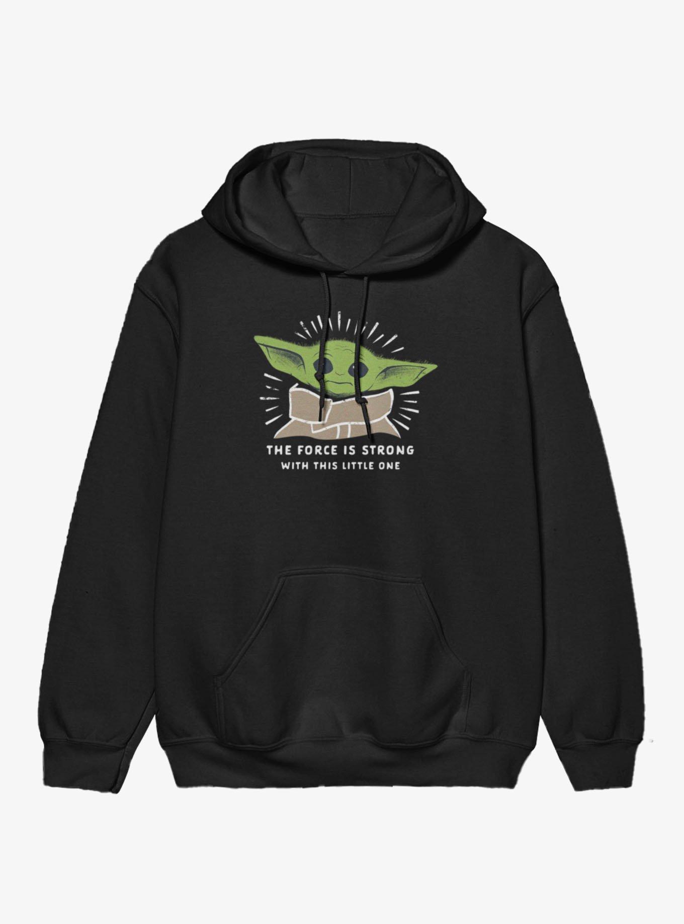 Star Wars The Mandalorian The Force Is Strong With This Little One Hoodie, , hi-res