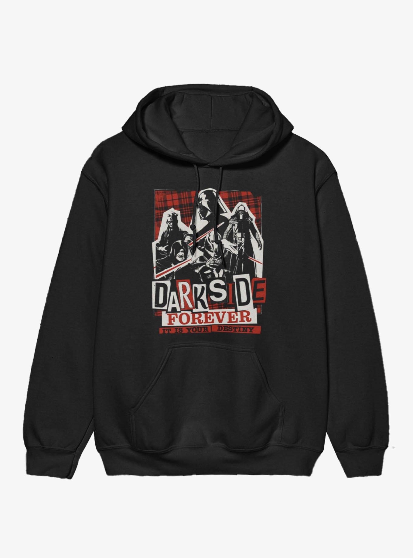 Star Wars Dark Side Forever Plaid Hoodie, , hi-res