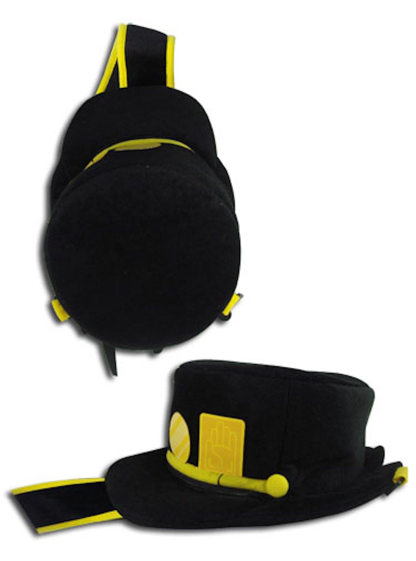 Jojo's Bizarre Advanture Jotaro Hat Plush Bag 10"H, , hi-res