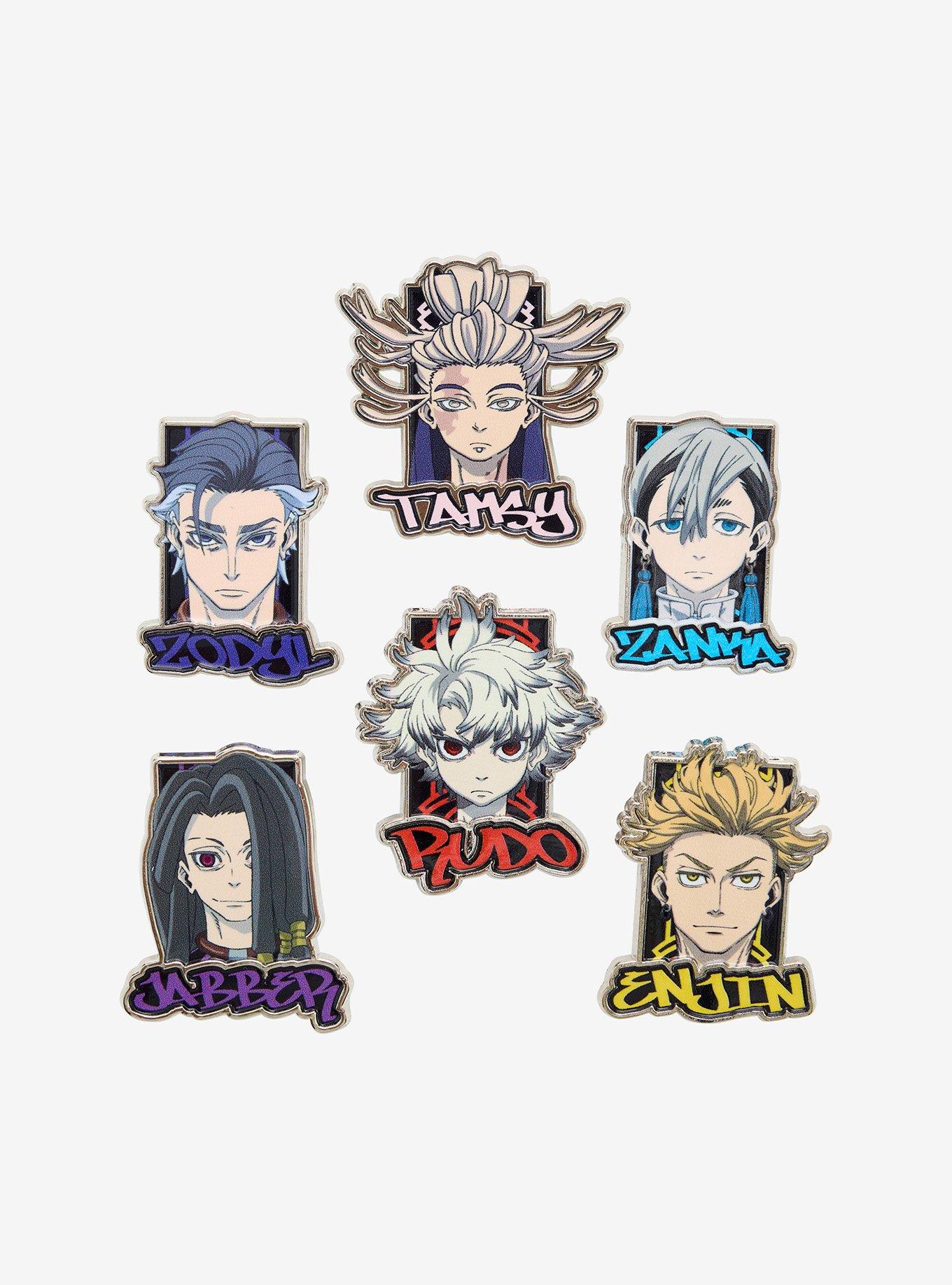 ONEPACT オソンミン トレカ アクキー 缶バッジ ファンコン Gachiakuta Character Name Blind Box Enamel Pin Hot Topic Exclusive